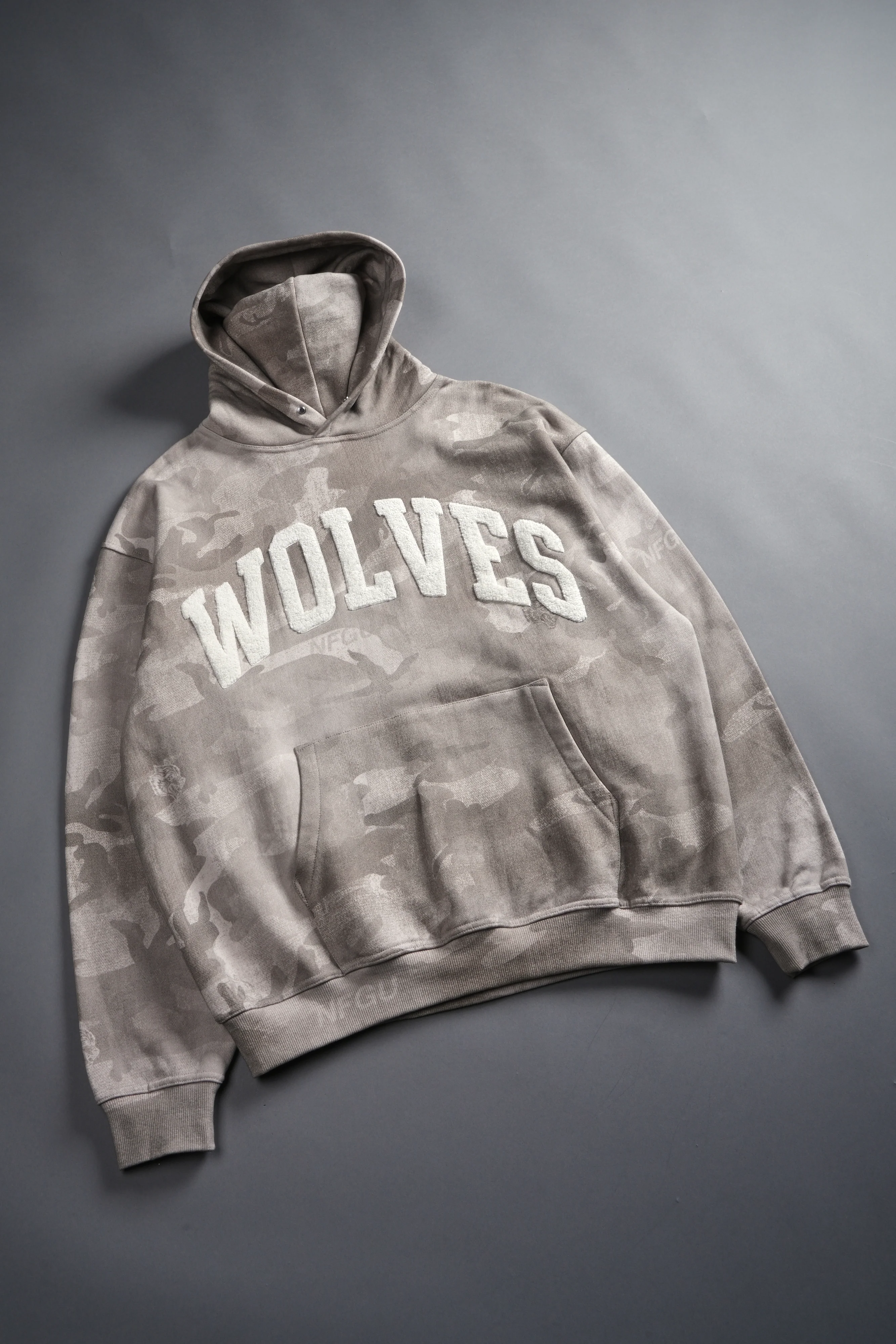 Always Loyal Unisex "Pierce" Hoodie in Clay Vintage Woodland Camo - Image 10
