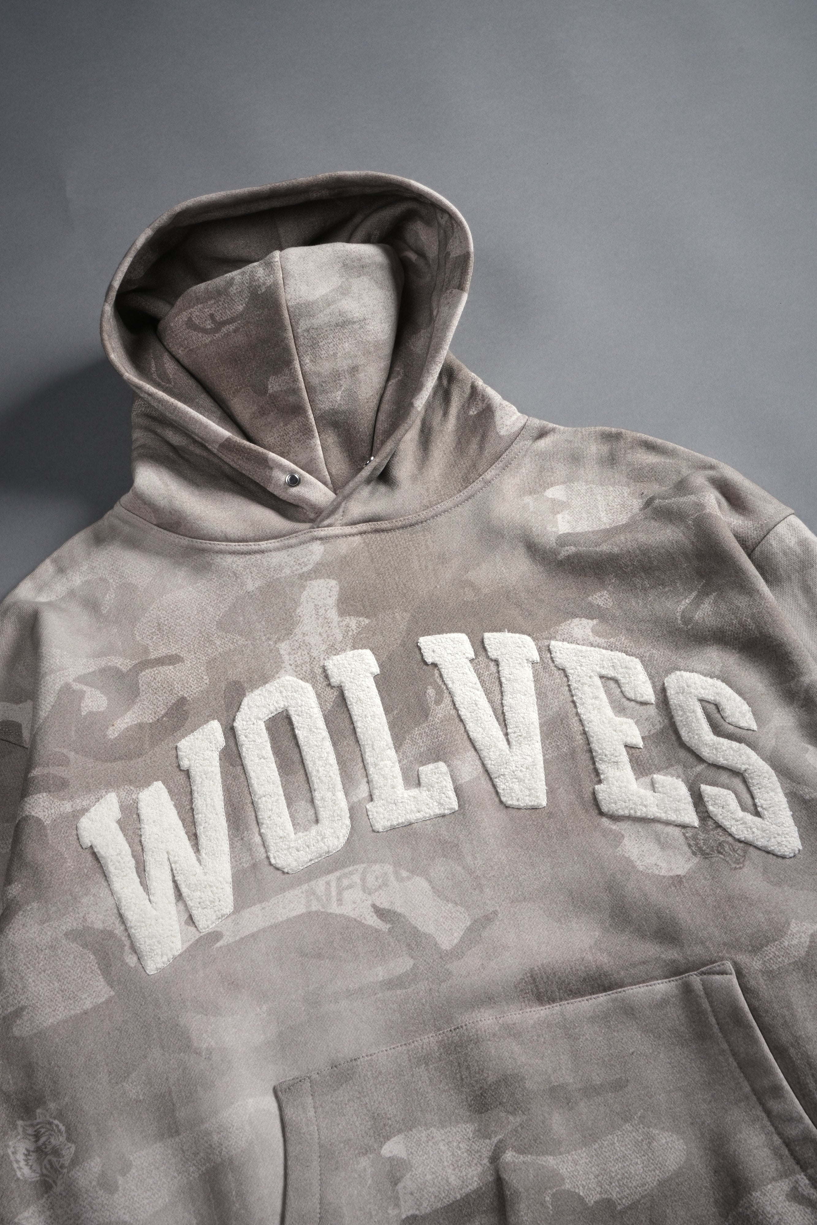 Always Loyal Unisex "Pierce" Hoodie in Clay Vintage Woodland Camo - Image 11