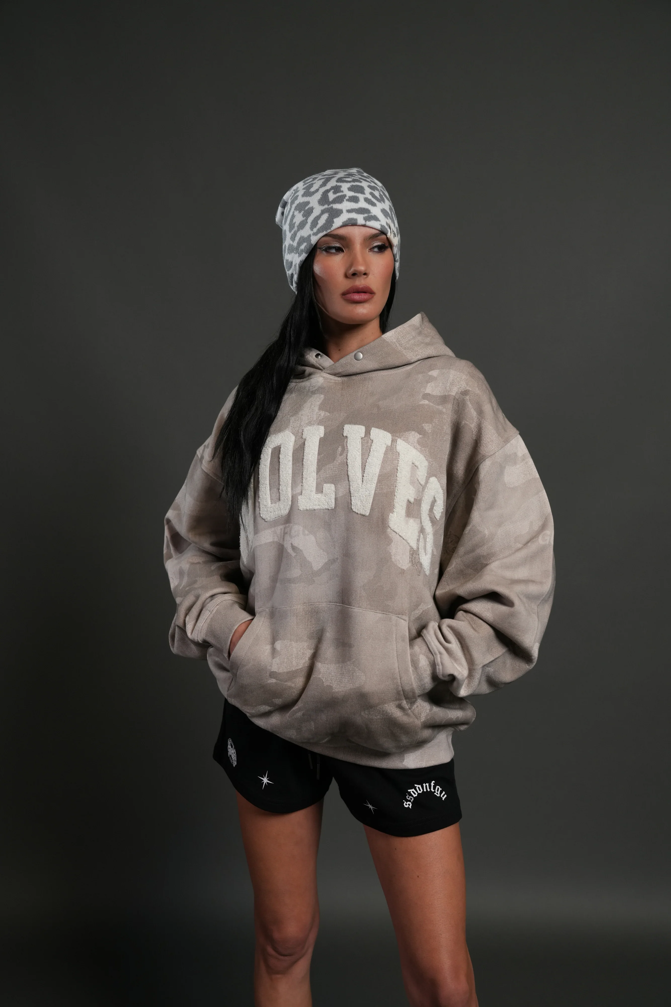 Always Loyal Unisex "Pierce" Hoodie in Clay Vintage Woodland Camo - Image 5