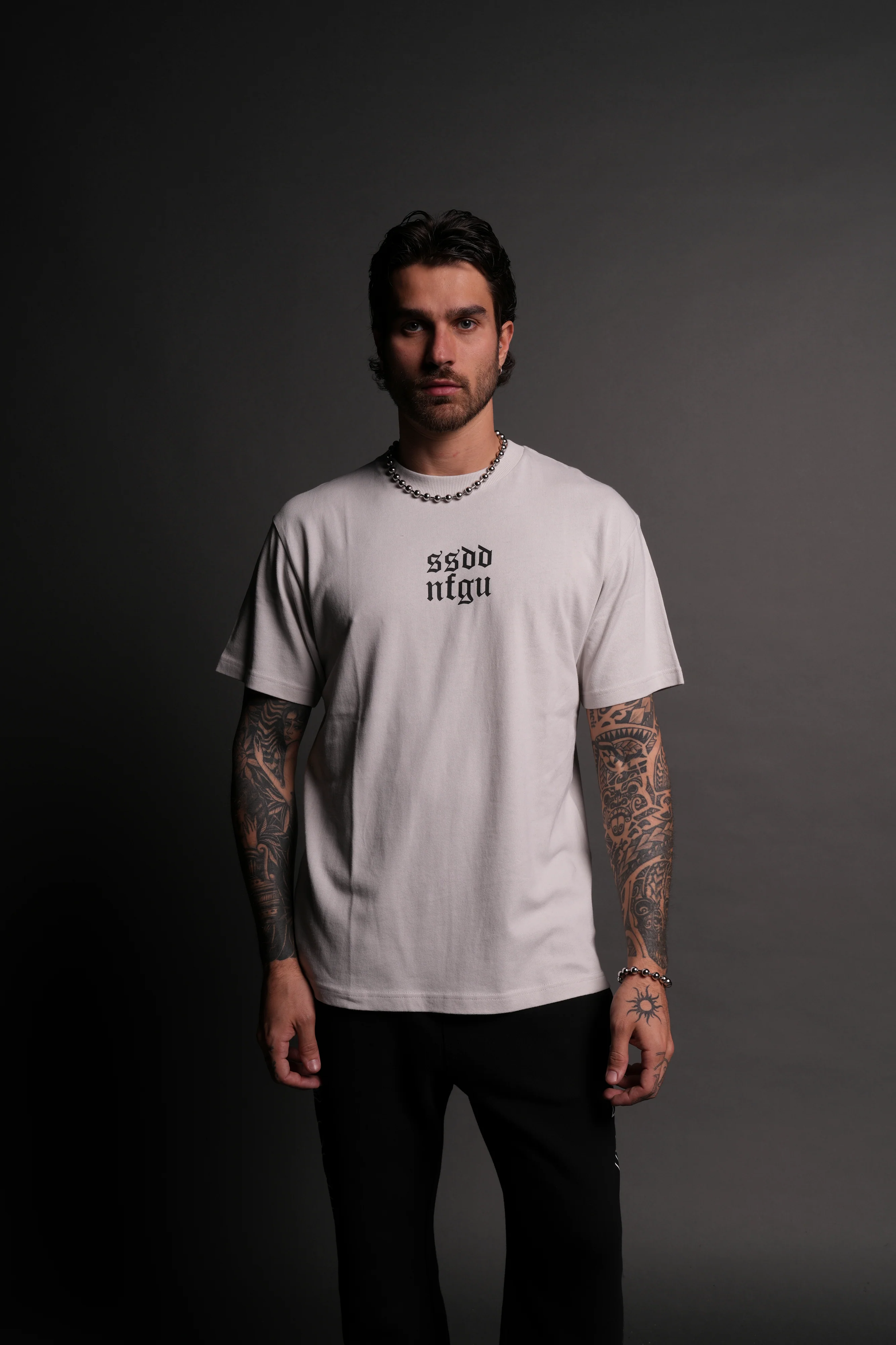 Always SSDDNFGU "Premium Classic" Tee in Stone - Image 4