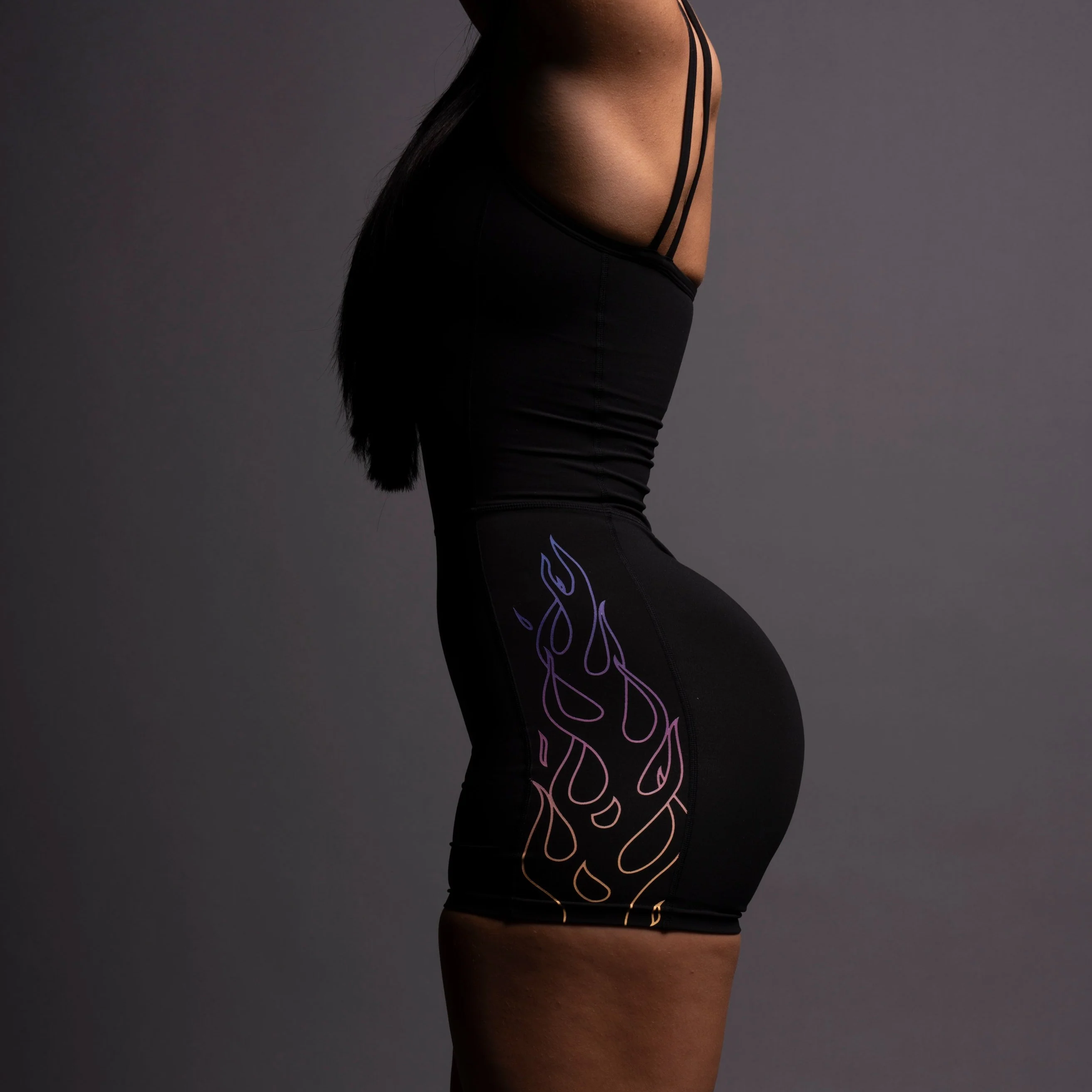 Blaze Shay "Energy" Bodysuit in Black - Image 2