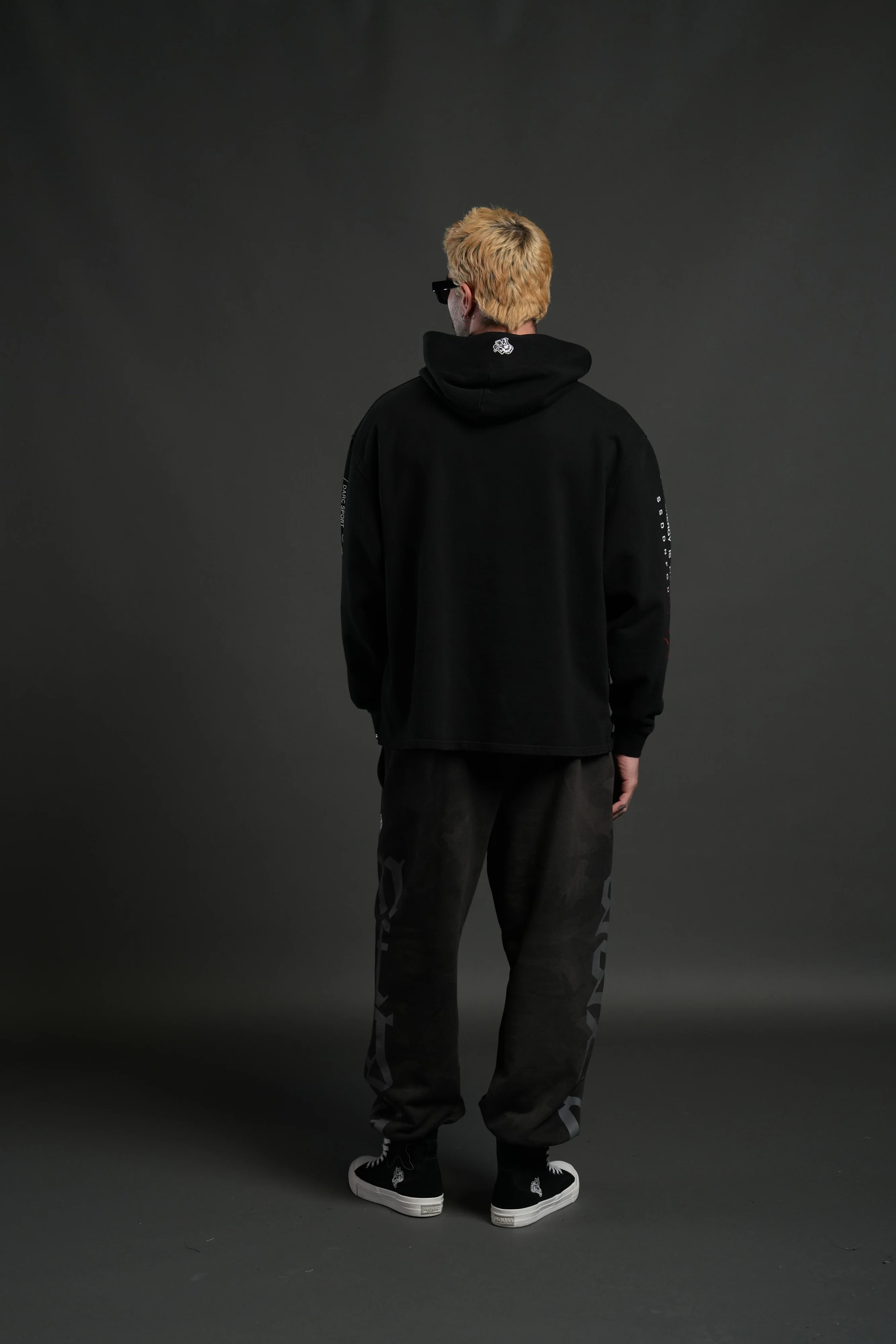 Blood Thirsty Webs "Moaty" Hoodie in Black - Image 6