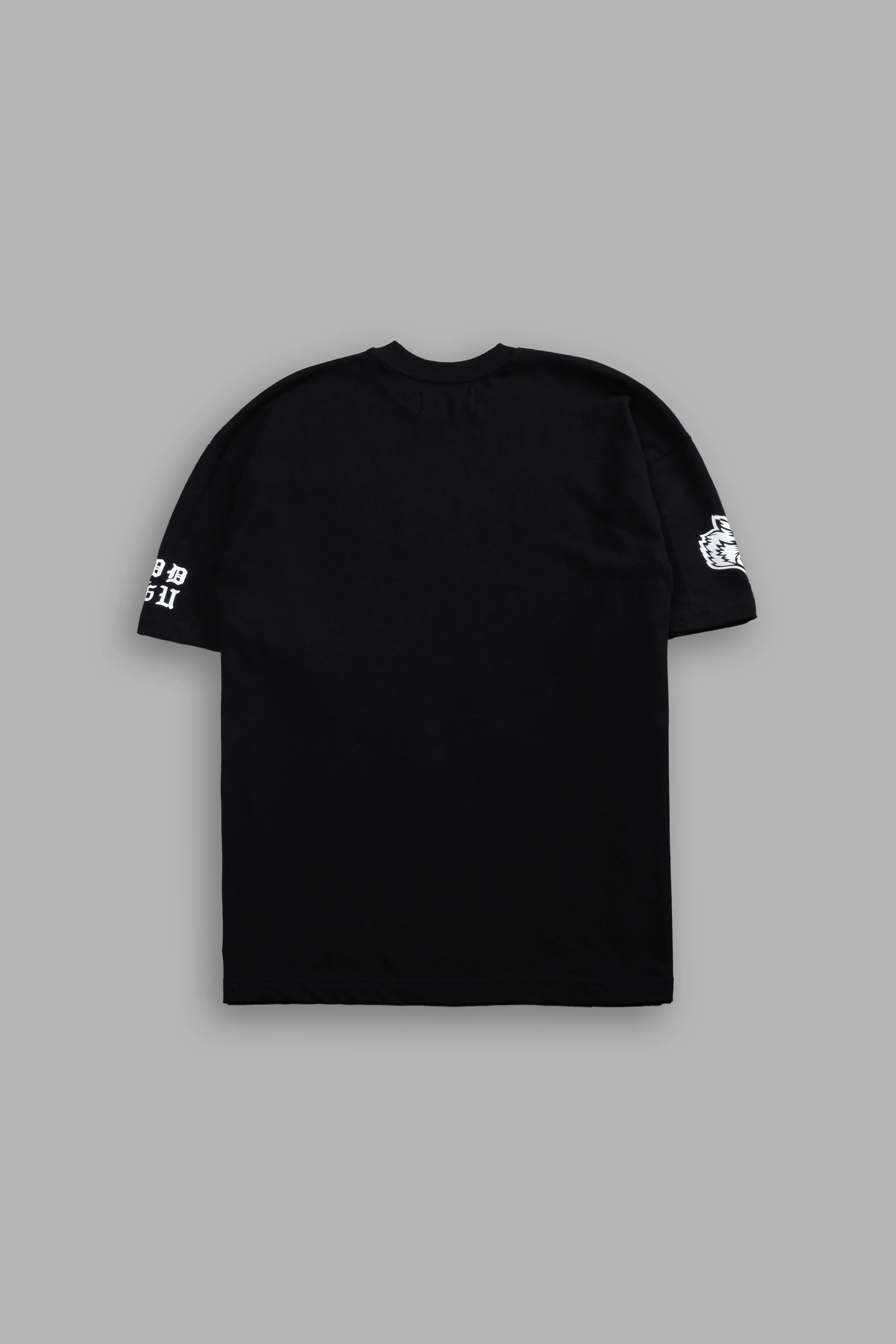 Blood Thunder Premium Oversized Tee in Black - Image 2