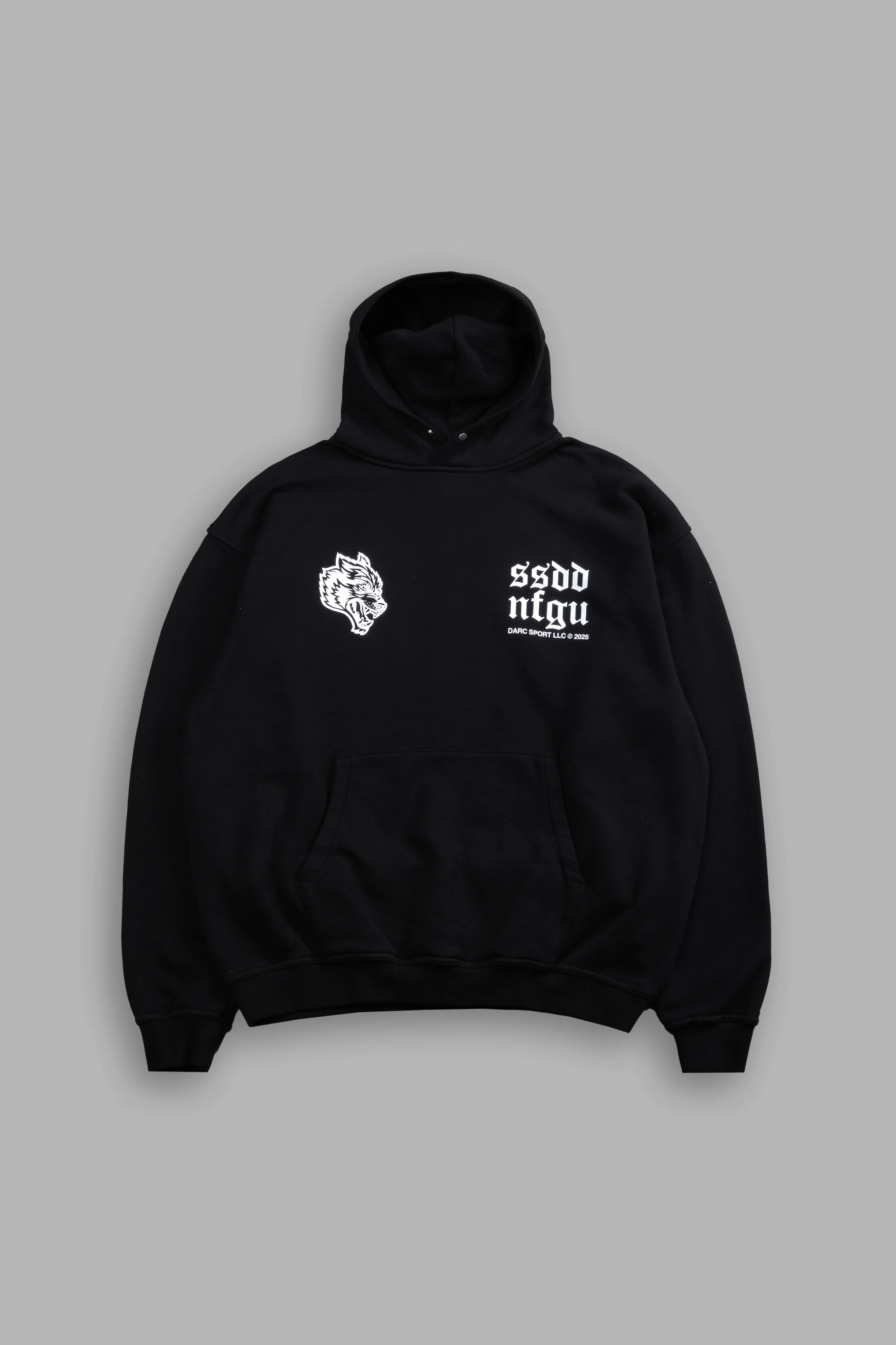Born Stoic "Pierce" Hoodie in Black - Image 3