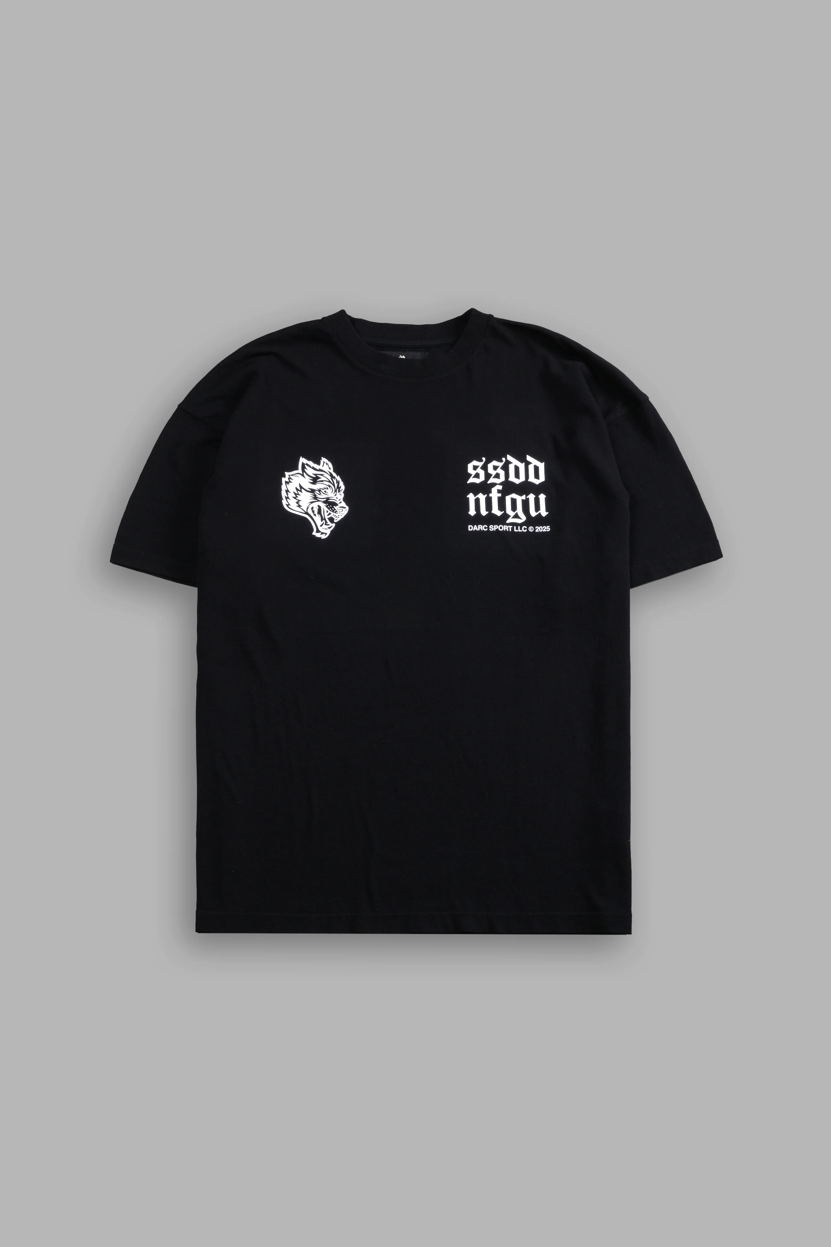 Born Stoic "Premium" Oversized Tee in Black - Image 3