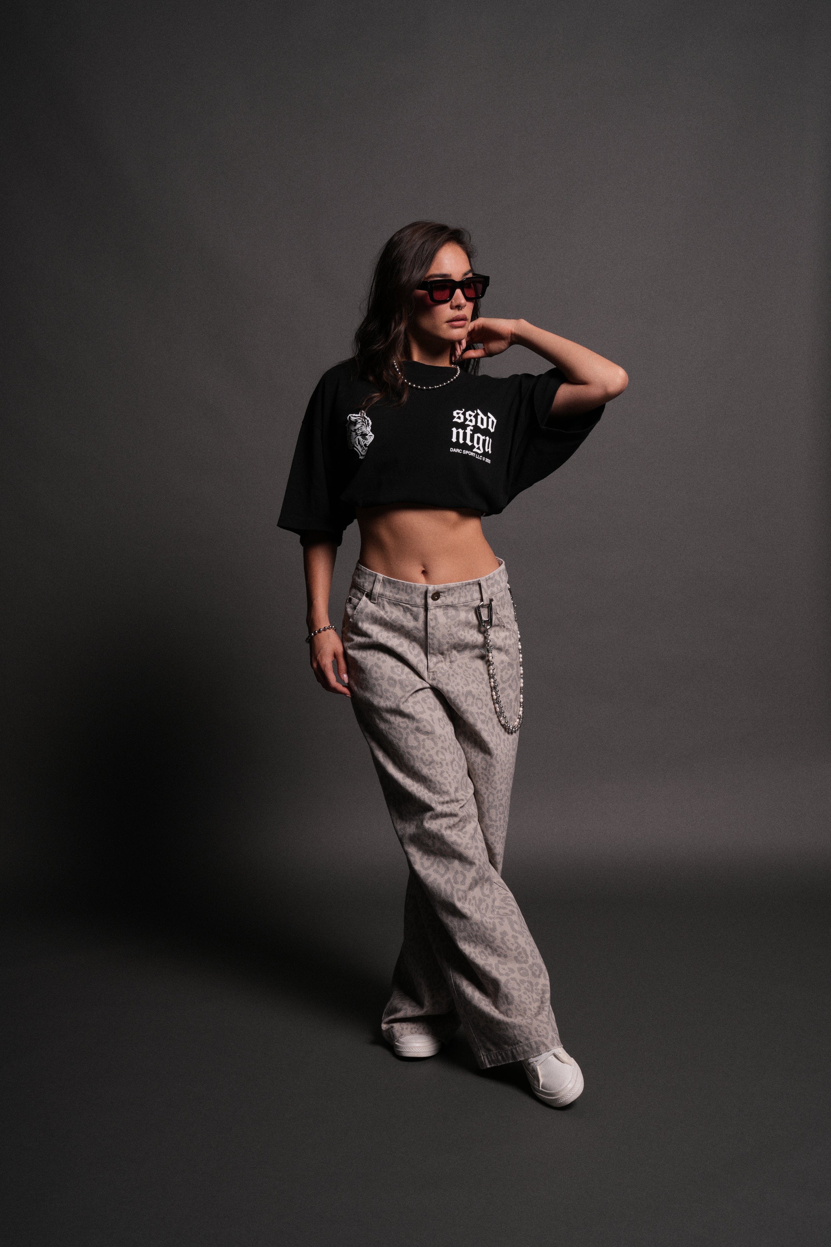 Born Stoic "Premium" Oversized Tee in Black - Image 5