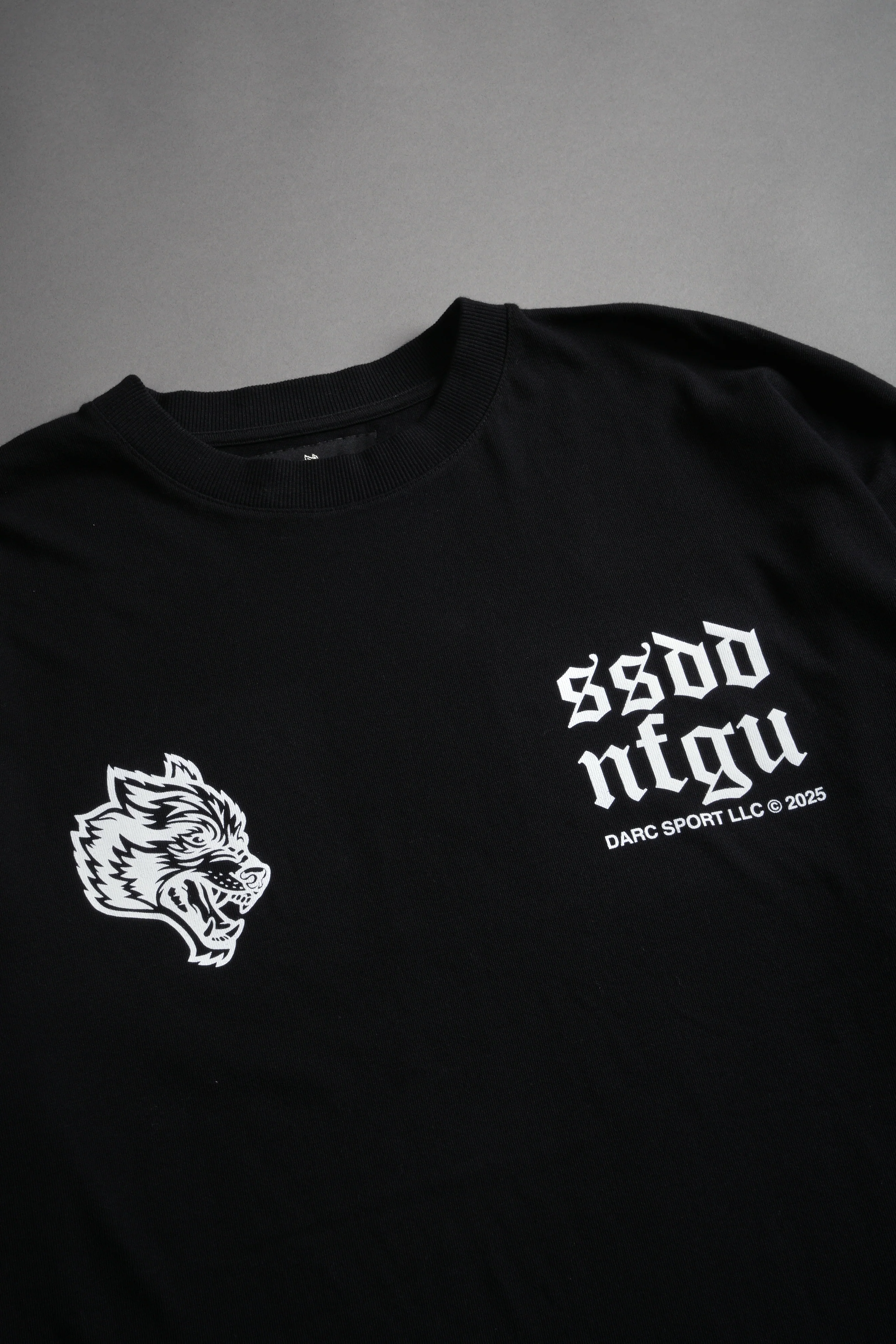 Born Stoic "Premium" Oversized Tee in Black - Image 7