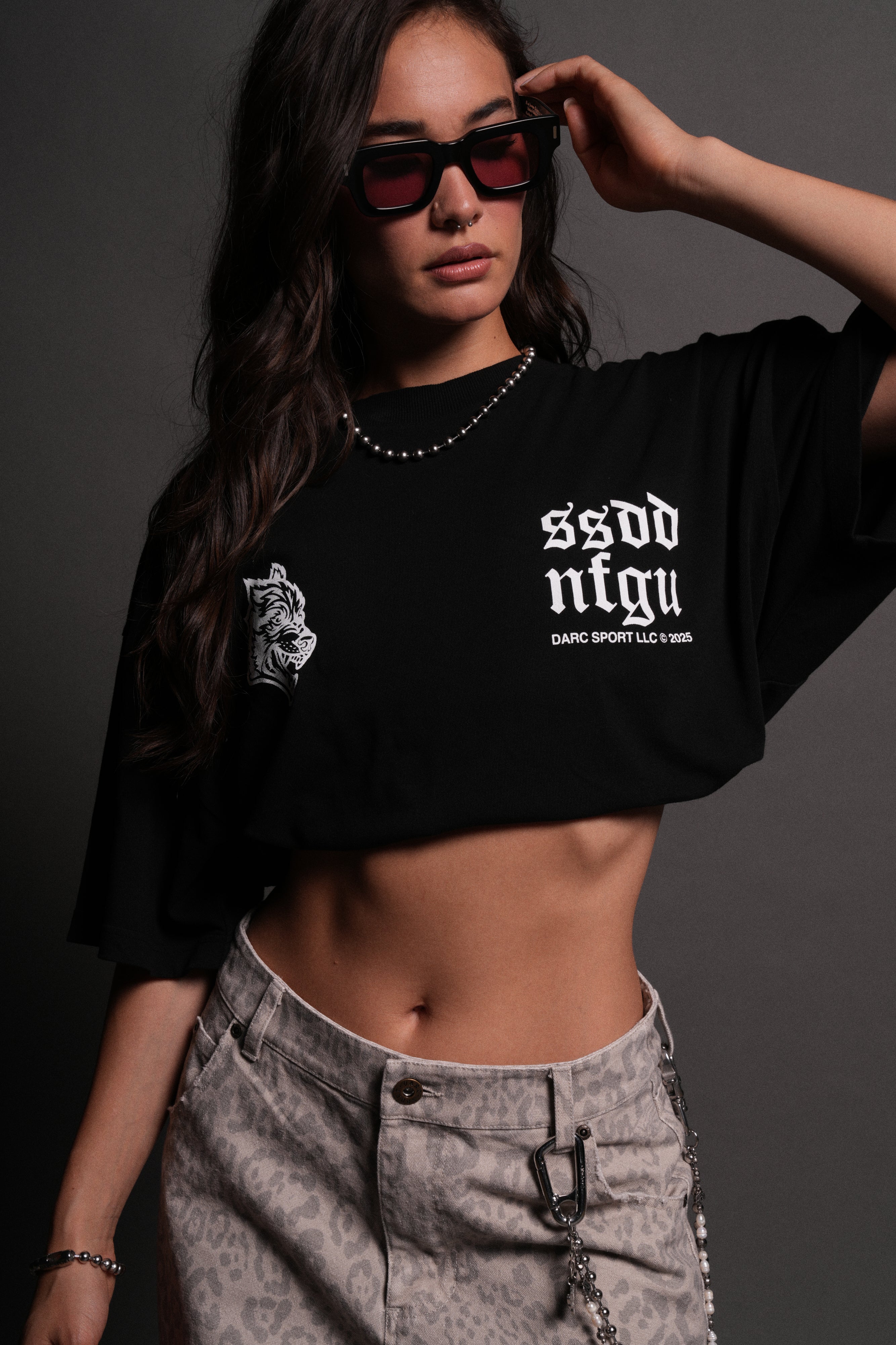 Born Stoic "Premium" Oversized Tee in Black - Image 9