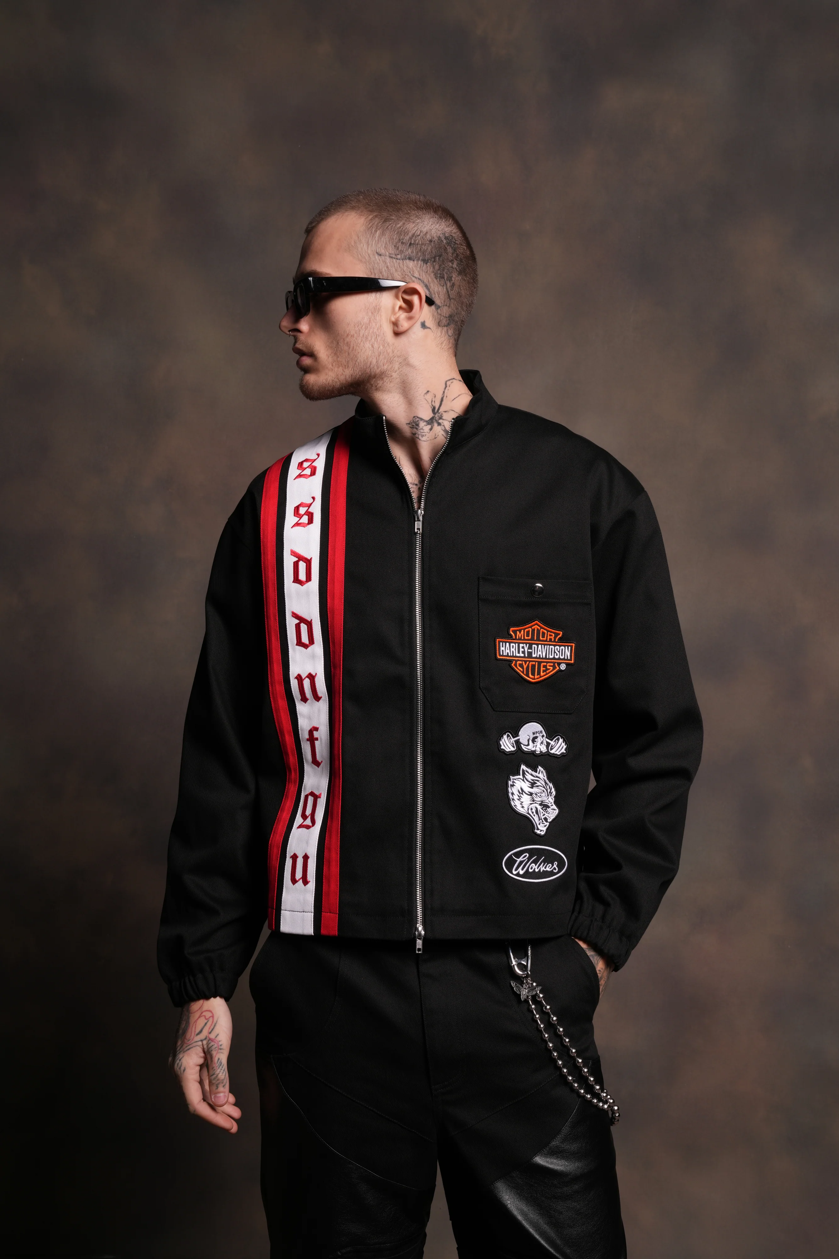 Born to Ride Shelby Jacket in Black - Image 2