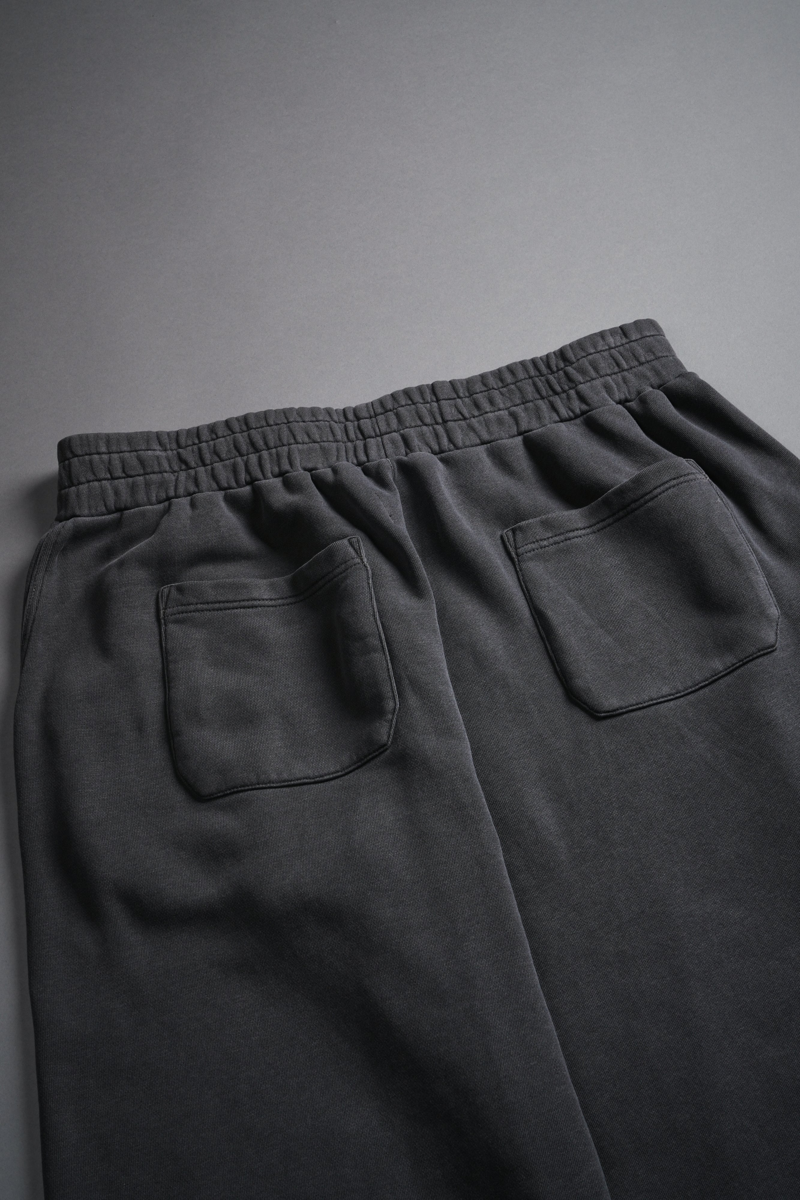 Box Patch Dual Moaty Sweat Pants in Wolf Gray - Image 8