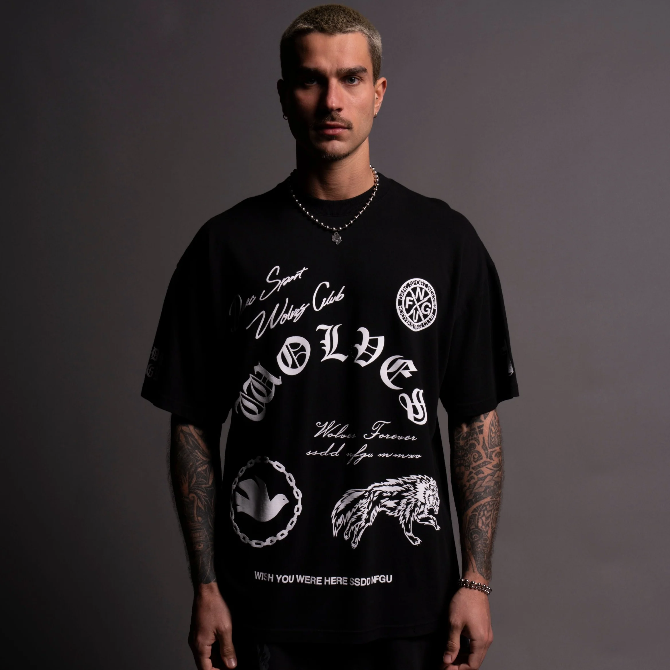 Break The Cycle "Premium" Oversized Tee in Black - Image 3
