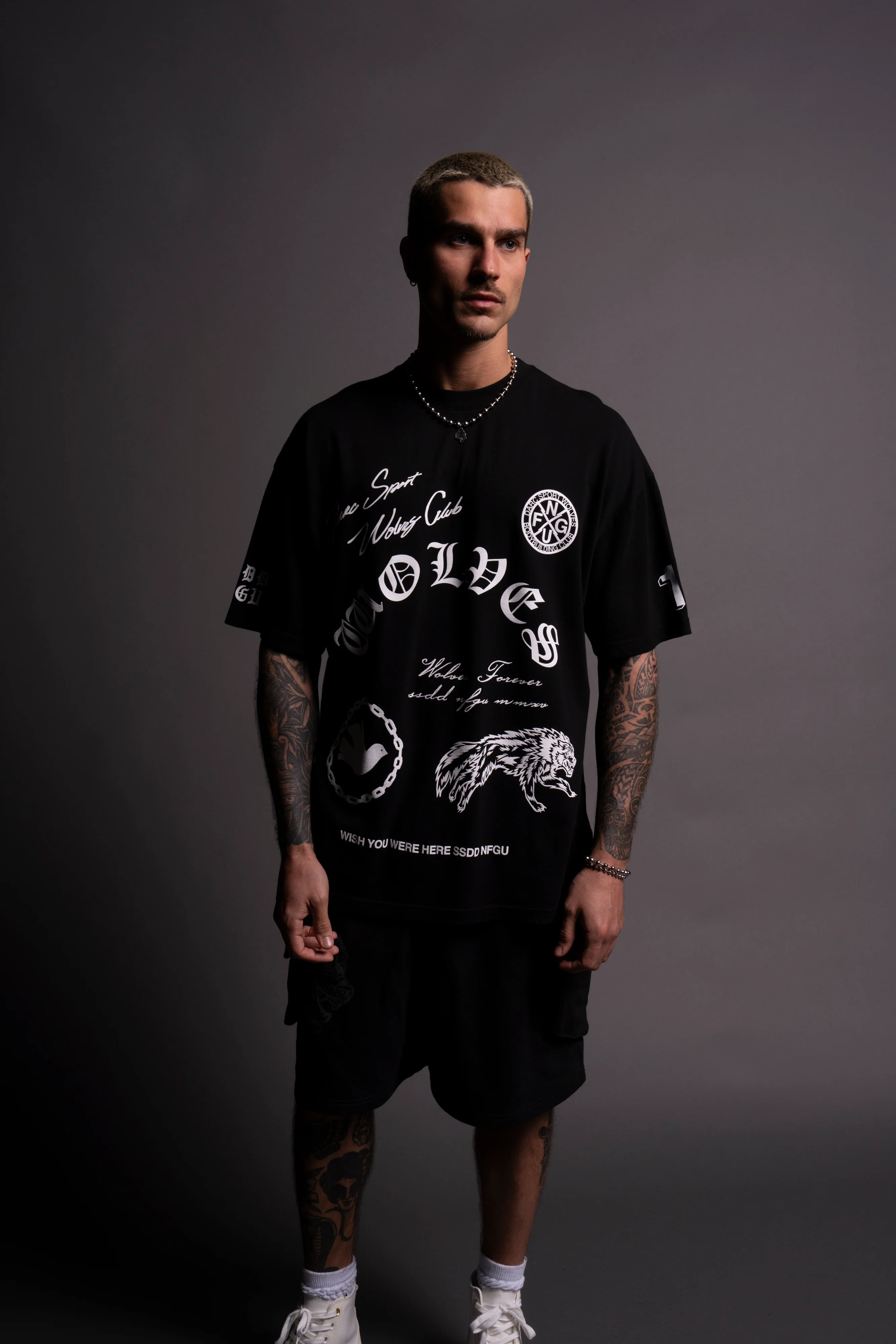 Break The Cycle "Premium" Oversized Tee in Black - Image 4
