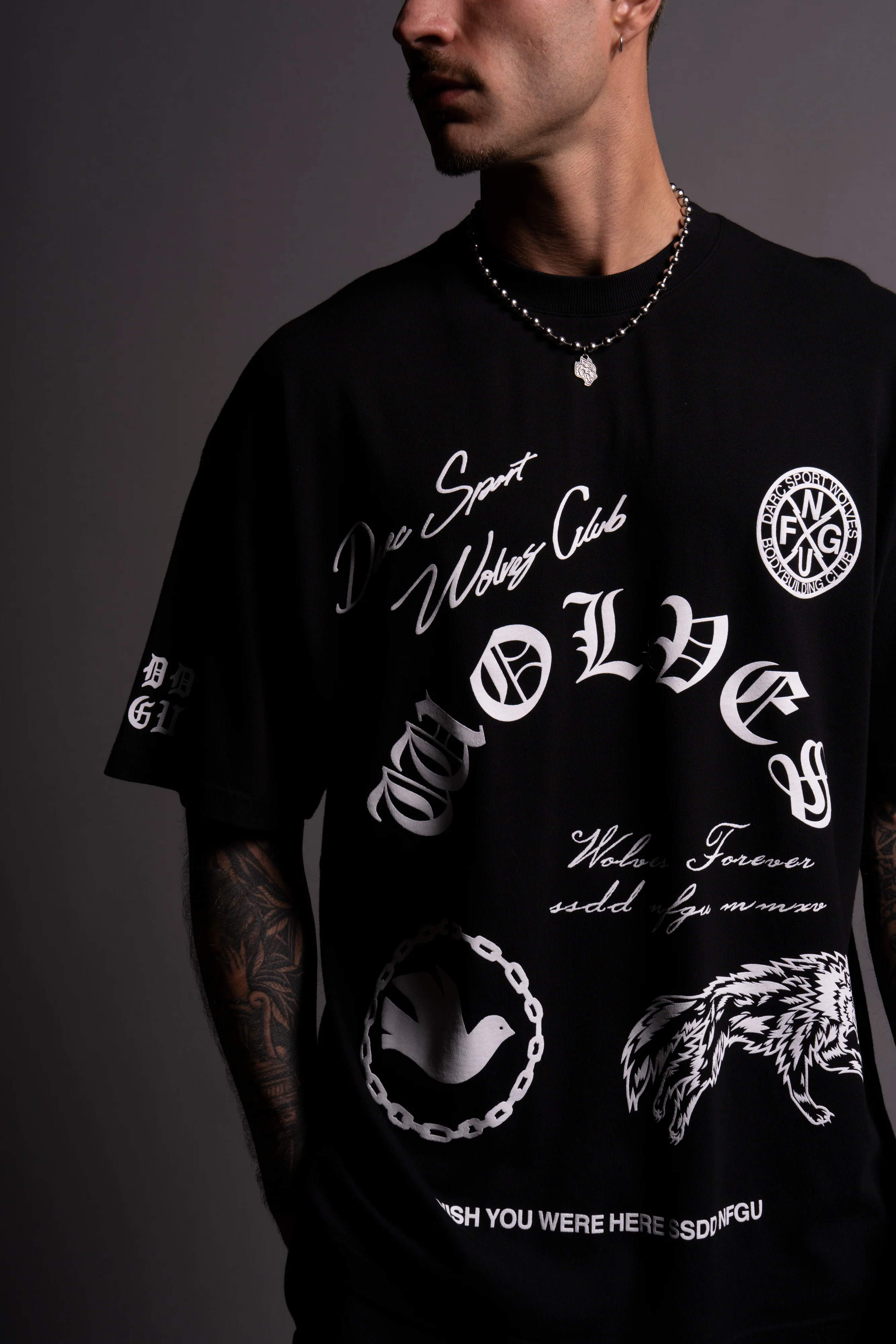 Break The Cycle "Premium" Oversized Tee in Black - Image 5