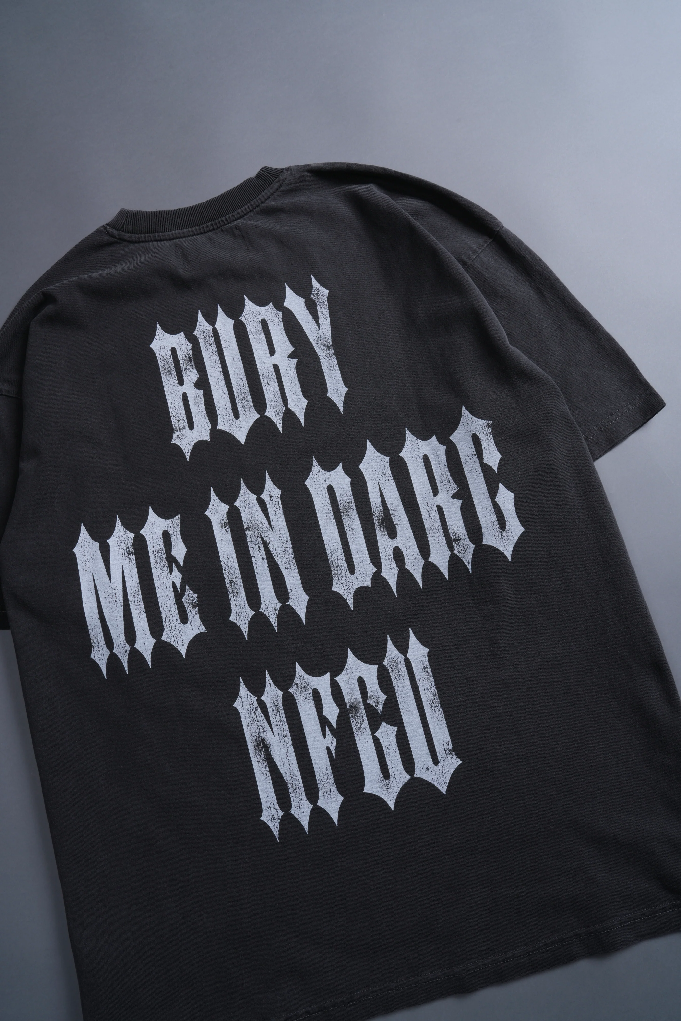Bury Me In Darc "Grunge" Tee in Wolf Gray - Image 8