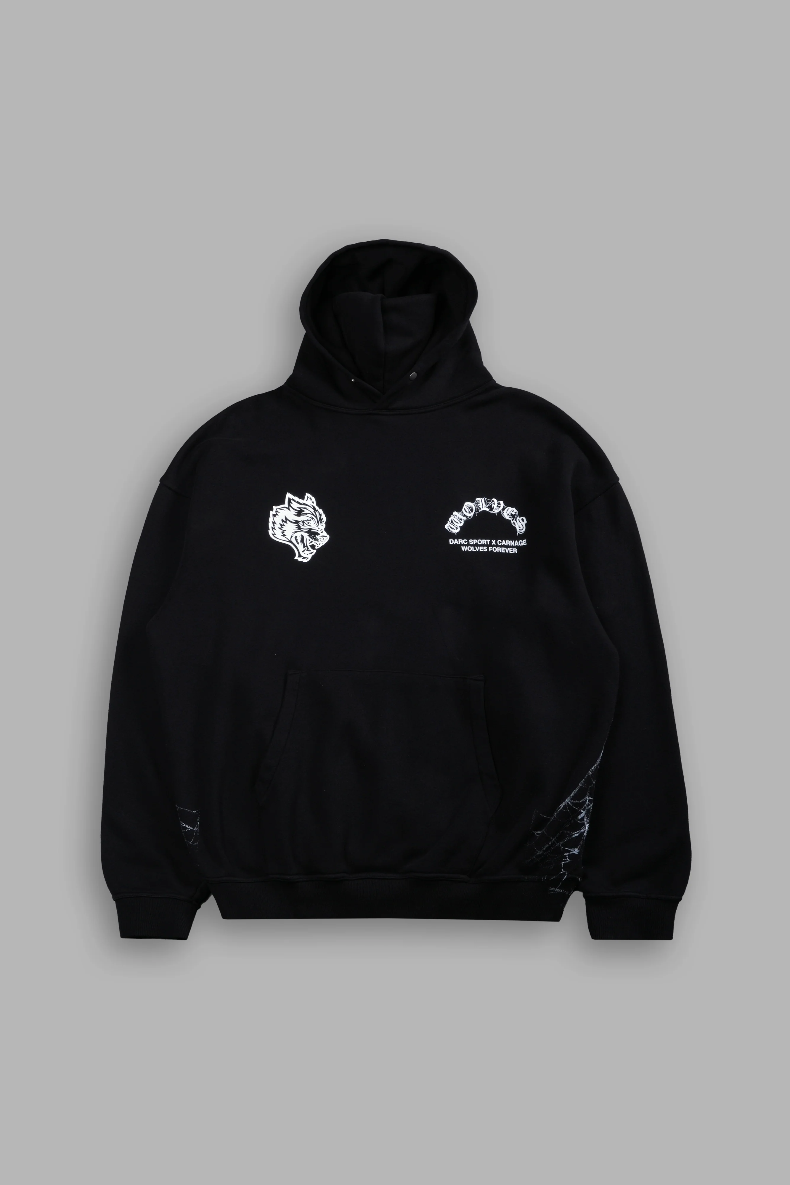 Carnage Forever "Pierce" Hoodie in Black - Image 3