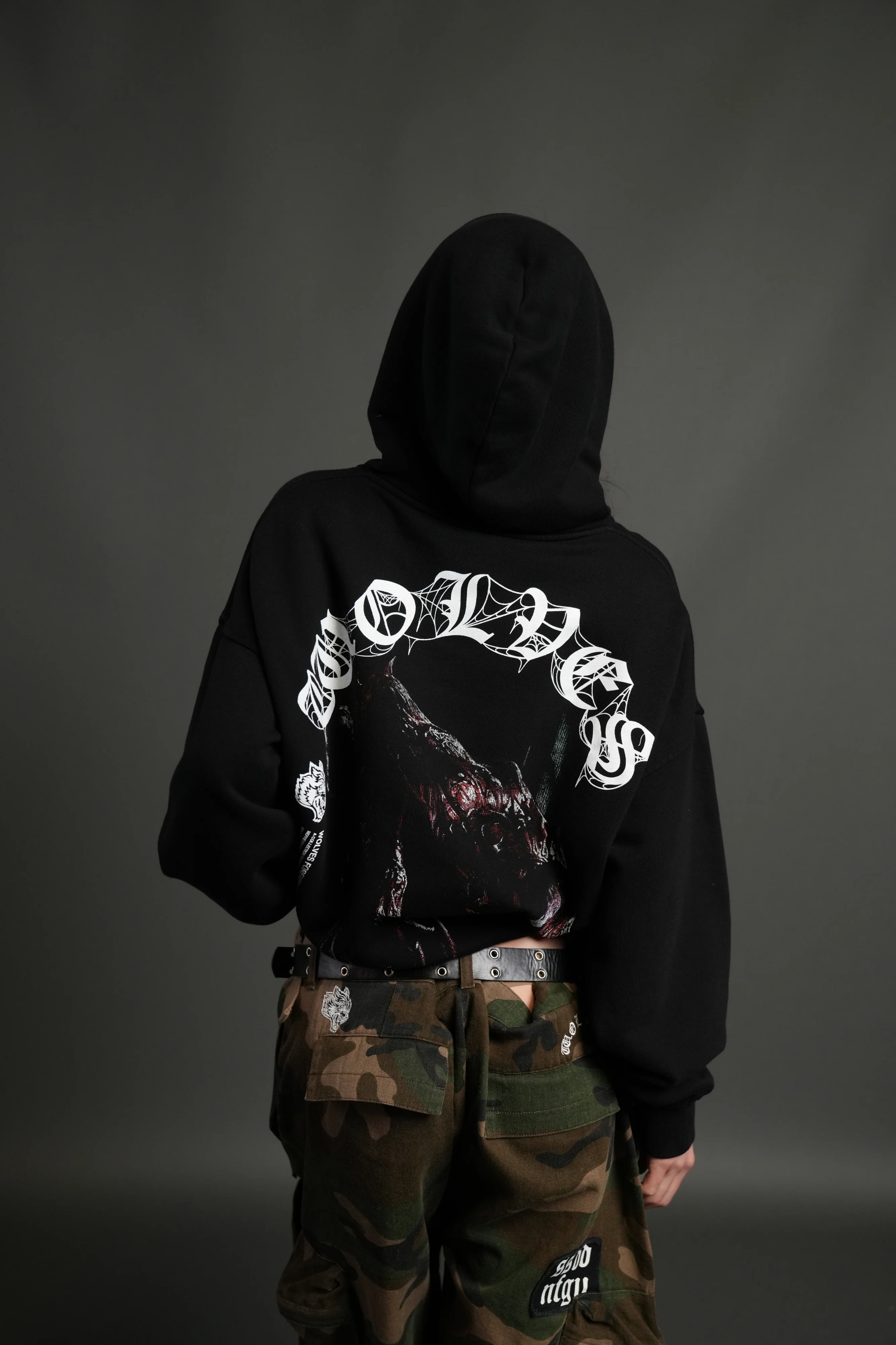 Carnage Forever "Pierce" Hoodie in Black - Image 6