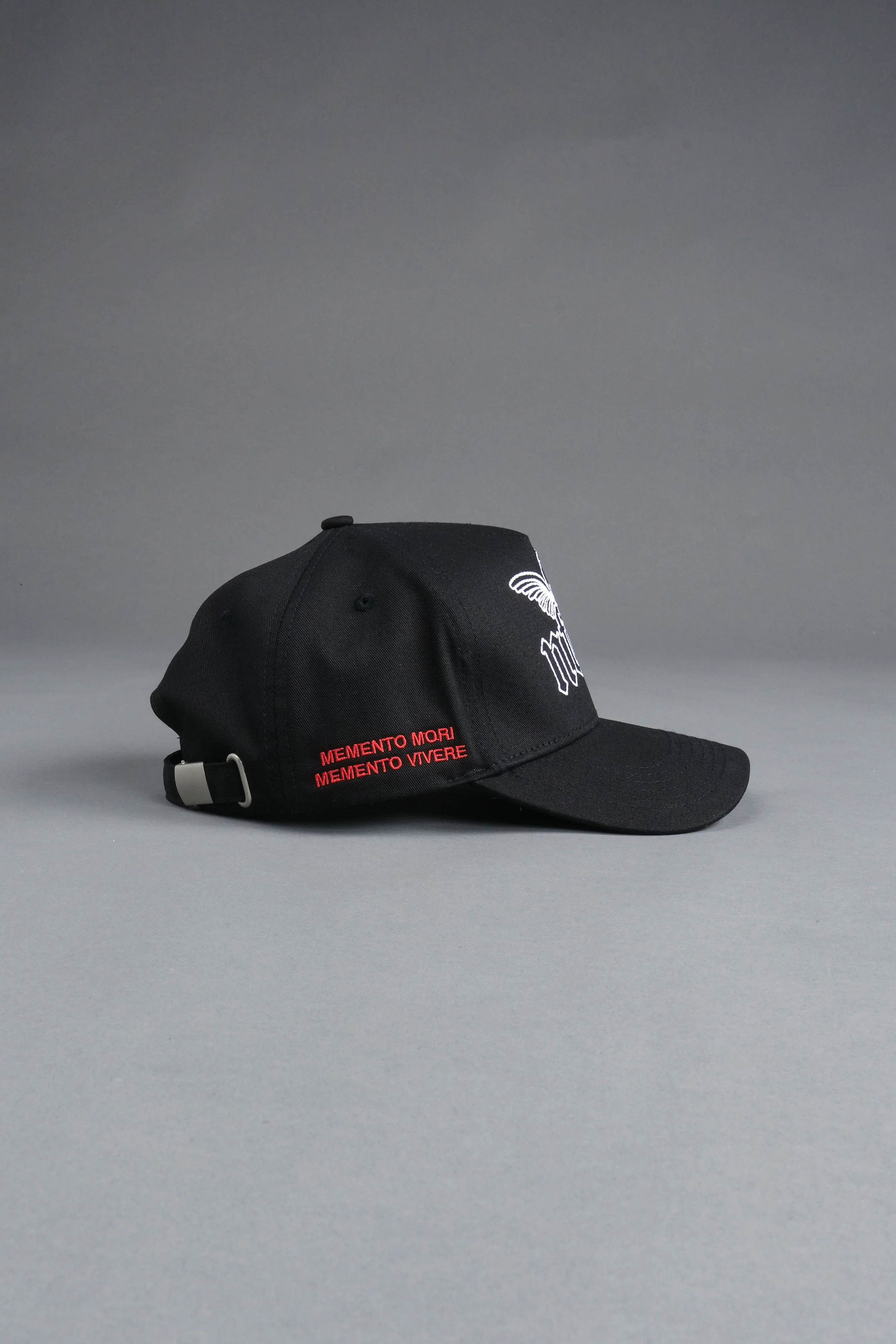 Cherub NFGU 5 Panel Hat in Black - Image 8