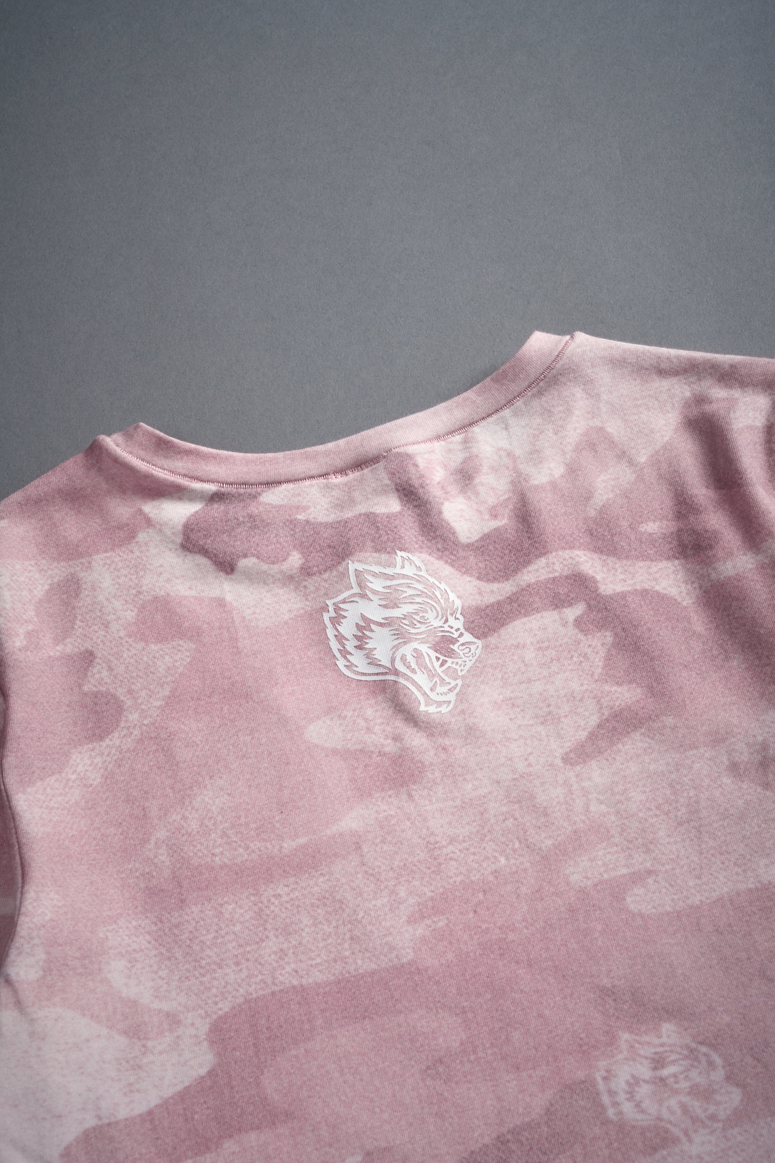 Cherub NFGU "Eden" S/S Tee in Blush Vintage Woodland Camo - Image 5