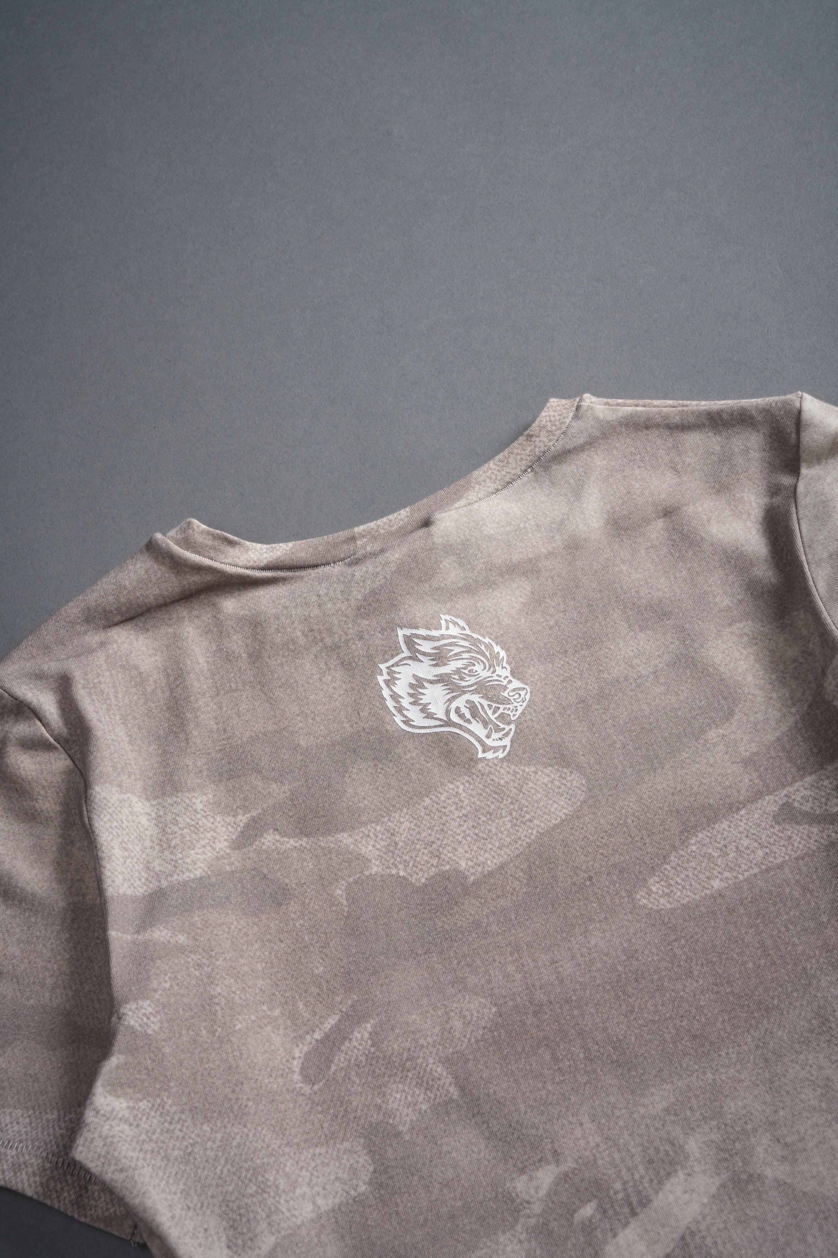 Cherub NFGU "Eden" S/S Tee in Clay Vintage Woodland Camo - Image 5