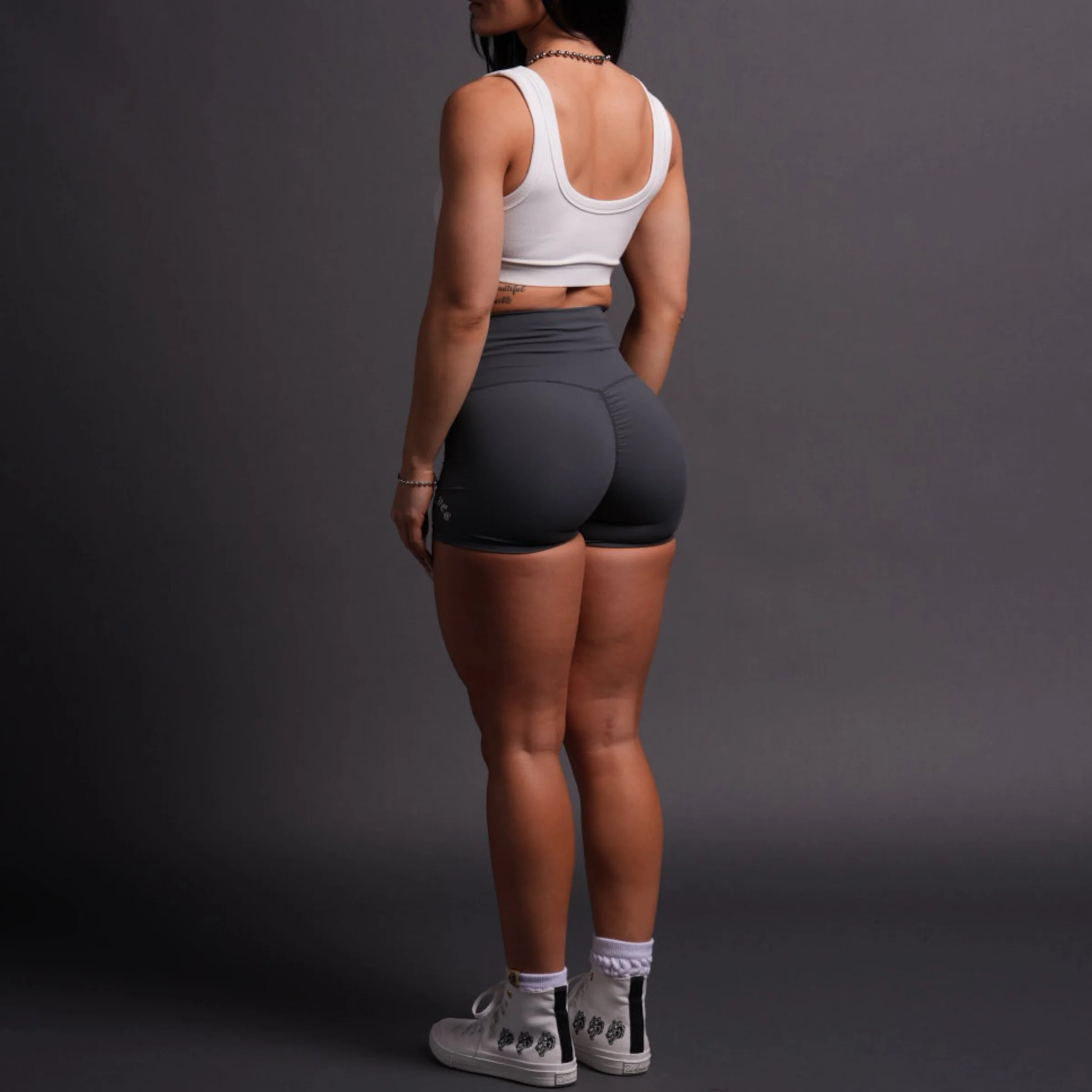 Chopper "Energy" Pump Shorts in Wolf Gray - Image 7