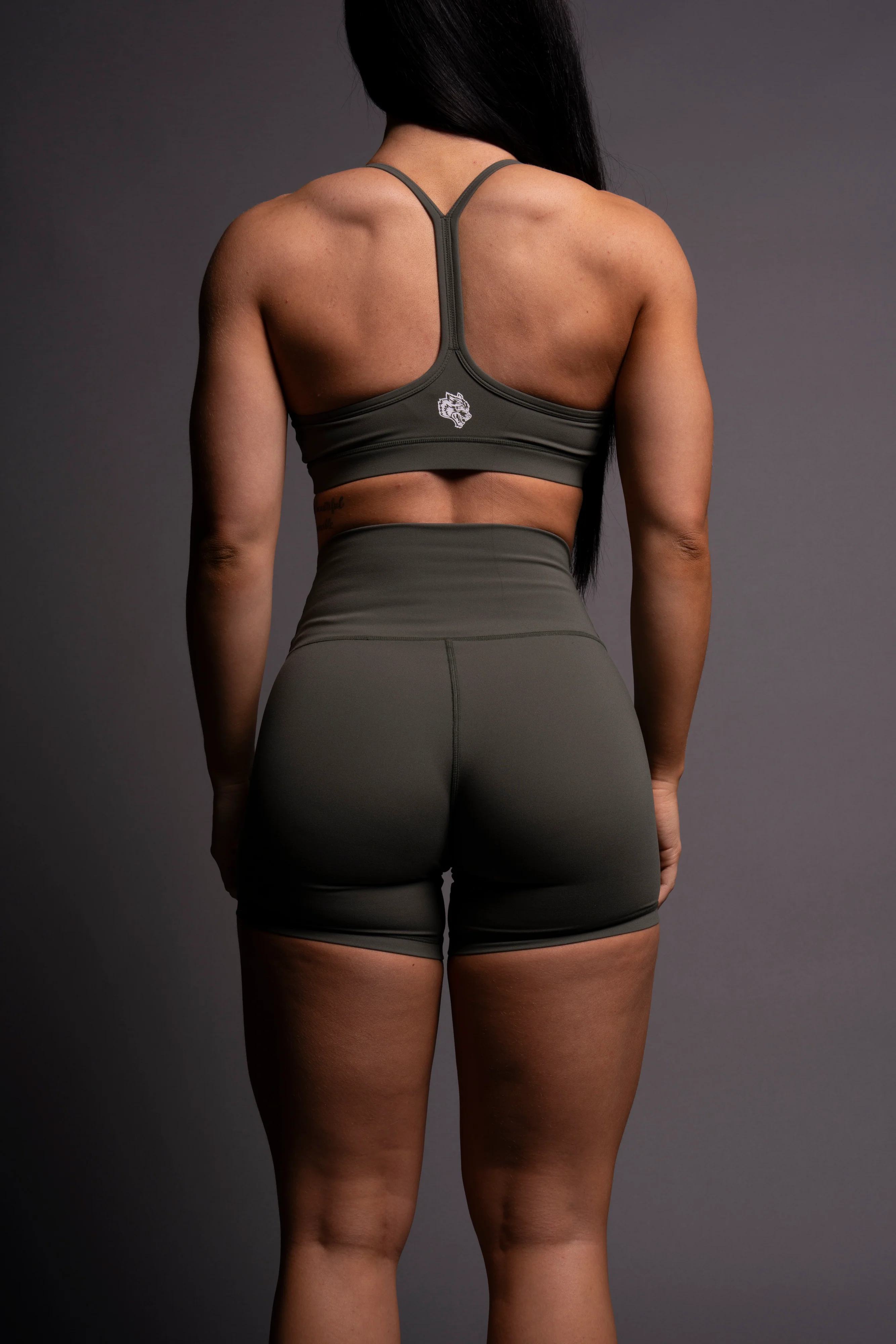 Chopper "Energy" Training Shorts in Pine Green - Image 6