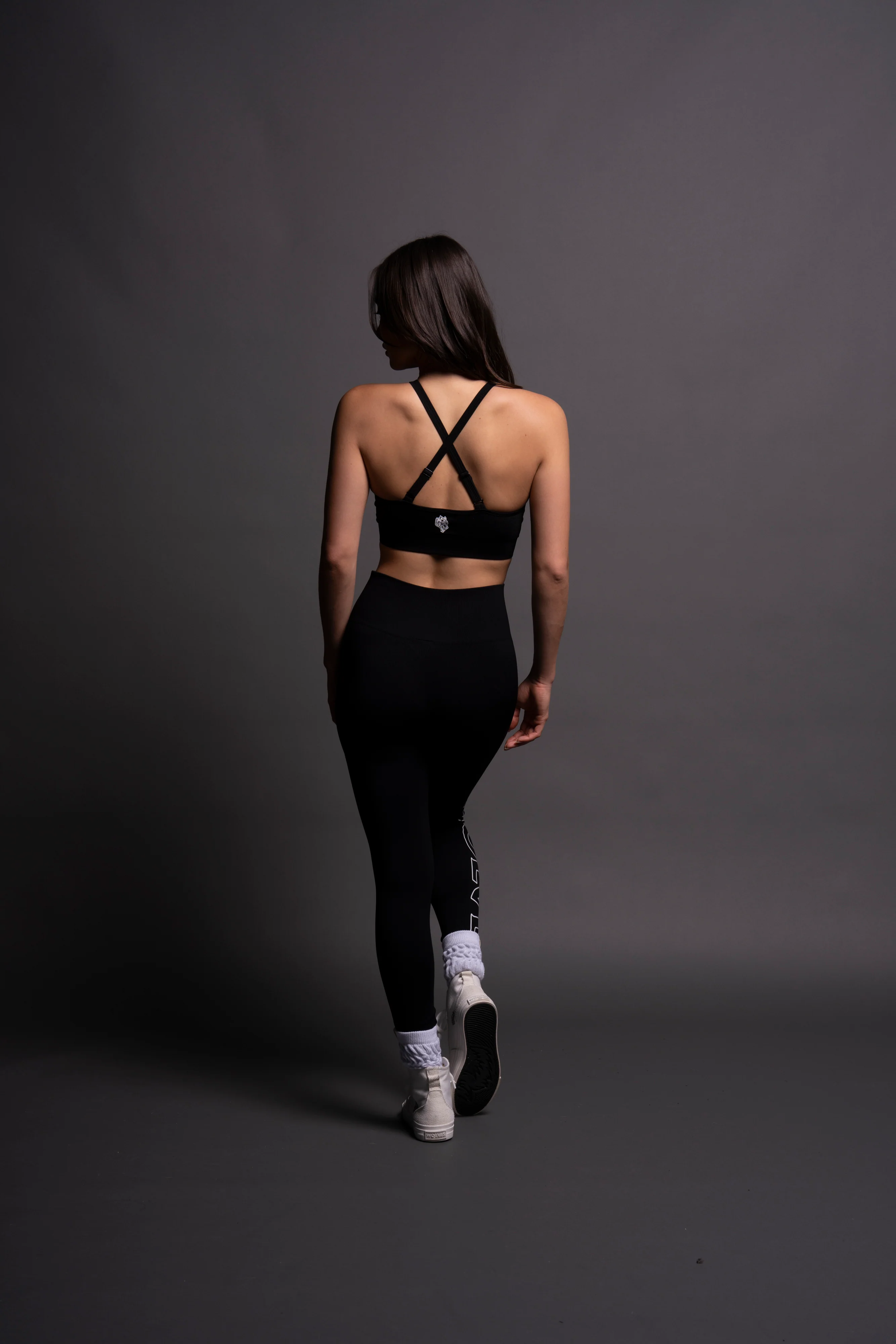 Chopper "Everson Seamless" High Neck Bra in Black - Image 7
