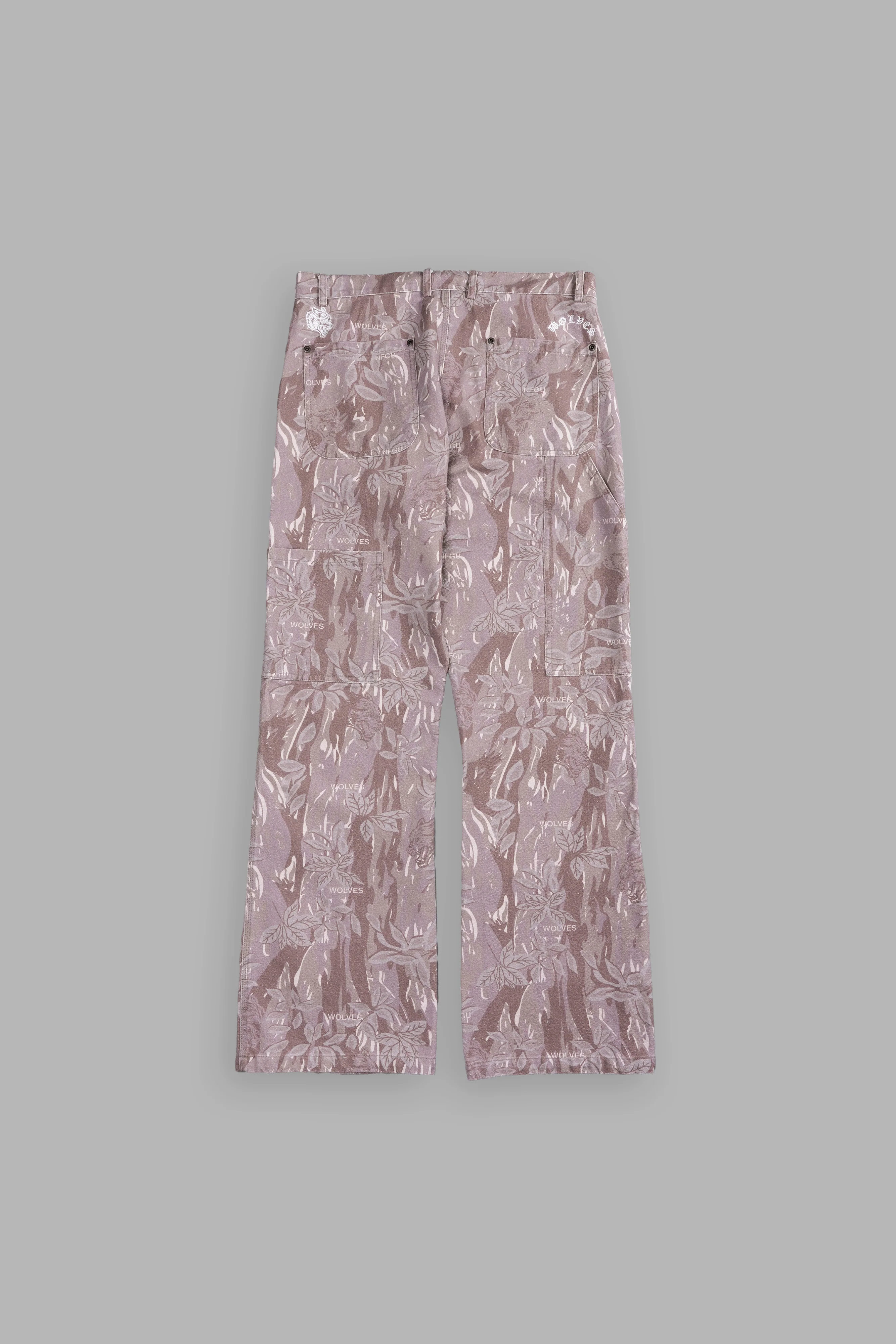 Chopper Hoffa Flare Pants in Oak Norse Camo - Image 3