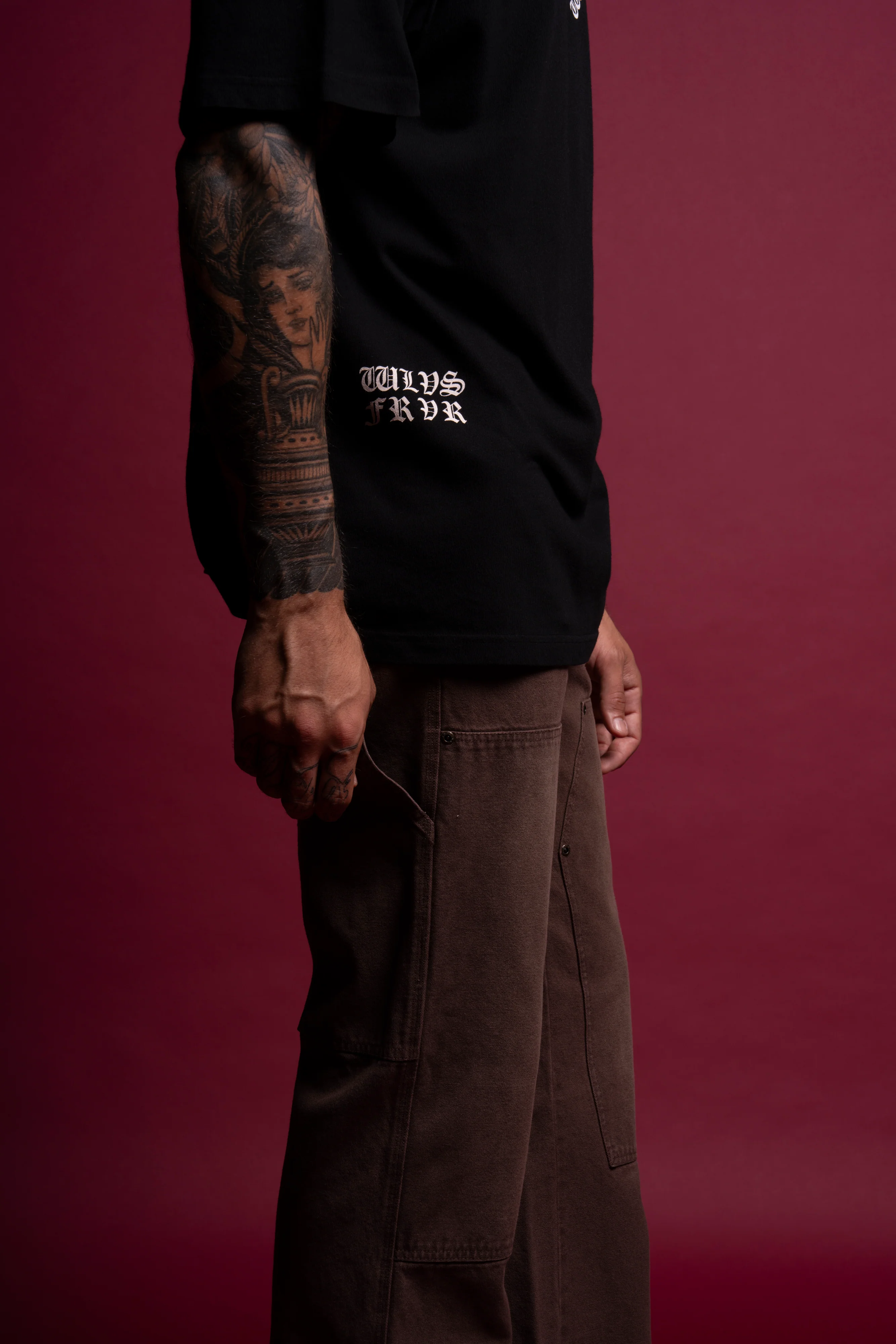 Chopper Hoffa Flare Pants in Redwood - Image 10