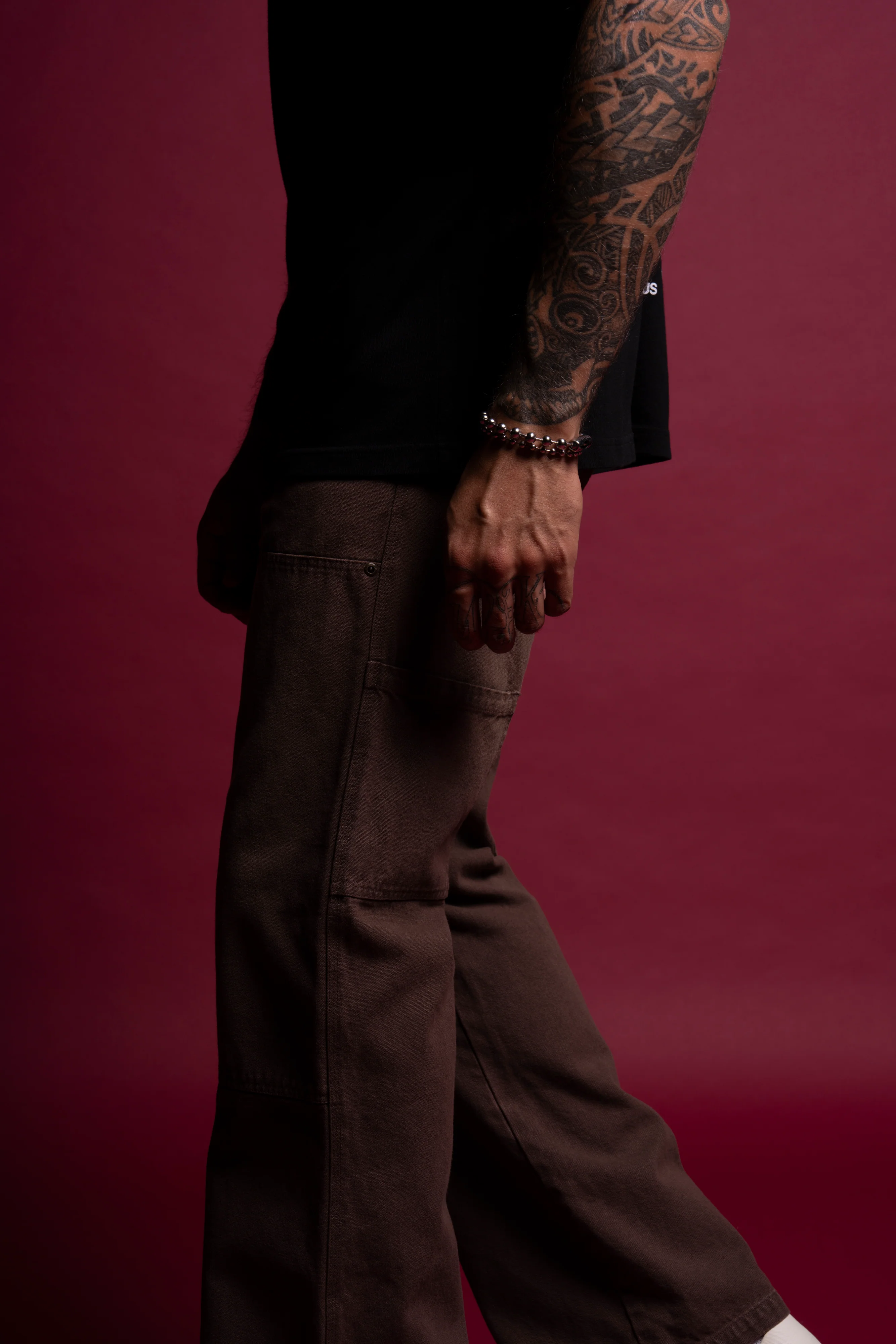 Chopper Hoffa Flare Pants in Redwood - Image 8
