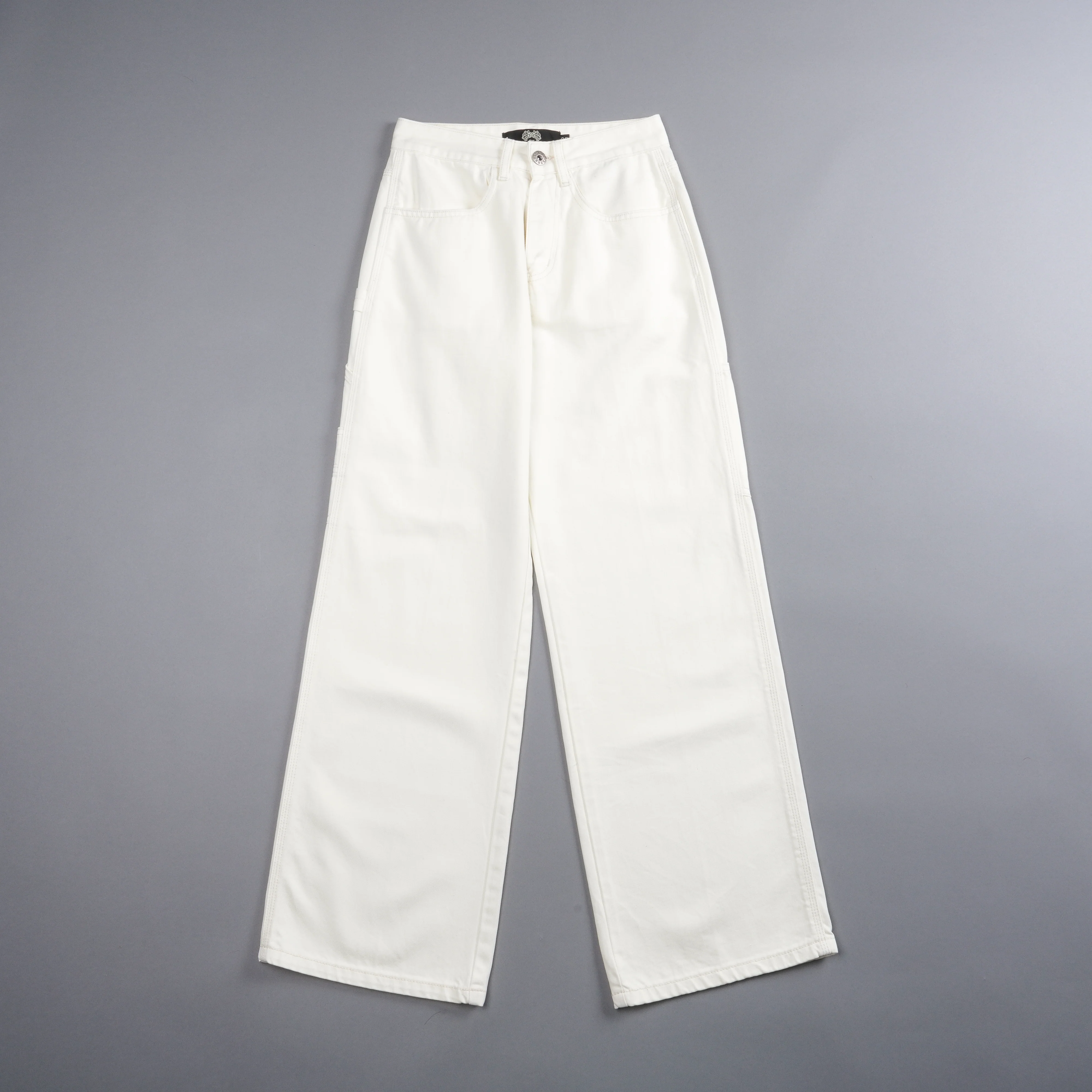 Chopper Lira Denim She Carpenter Pants in Cream - Image 3