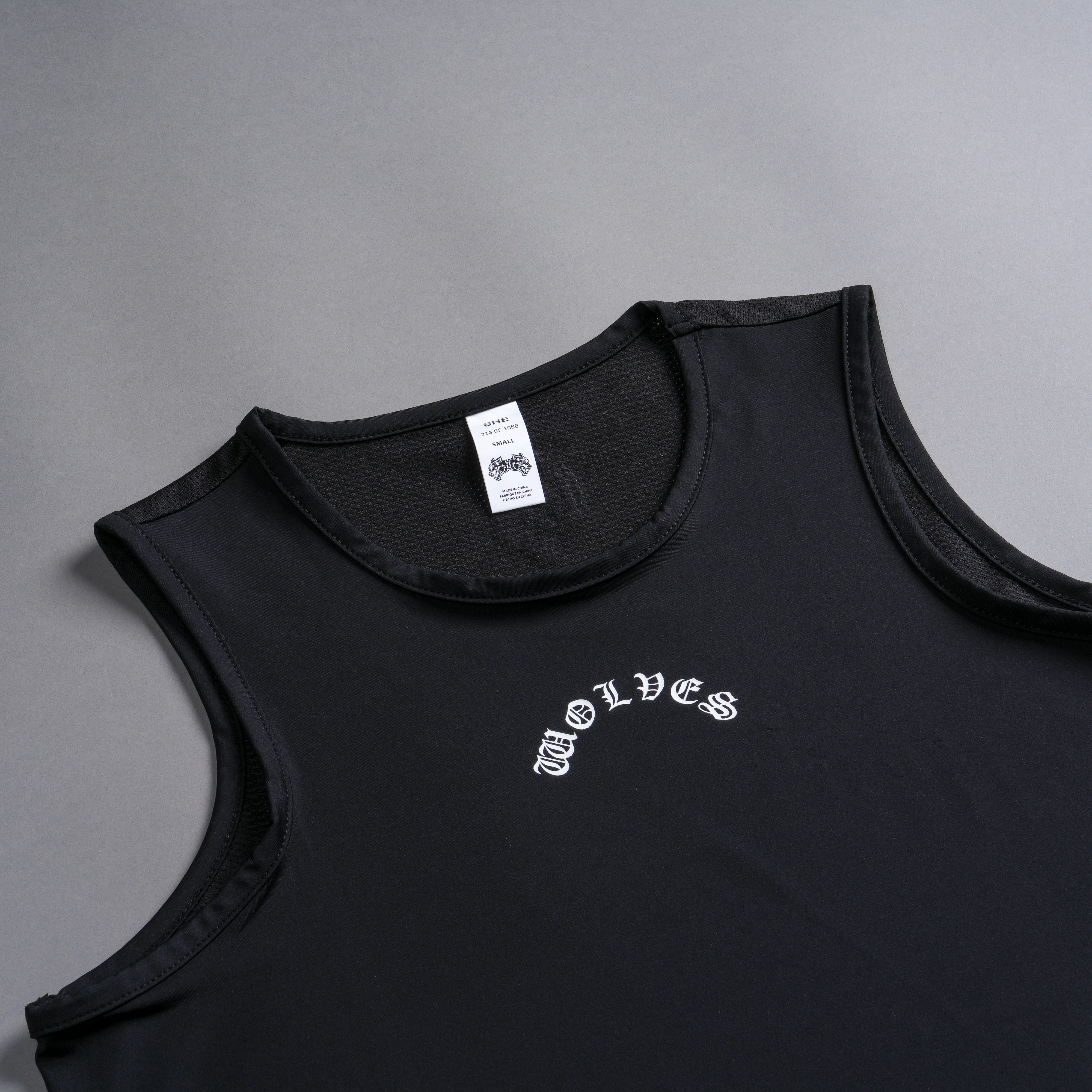 Chopper She "Dry Wolf" Training Tank in Black - Image 3