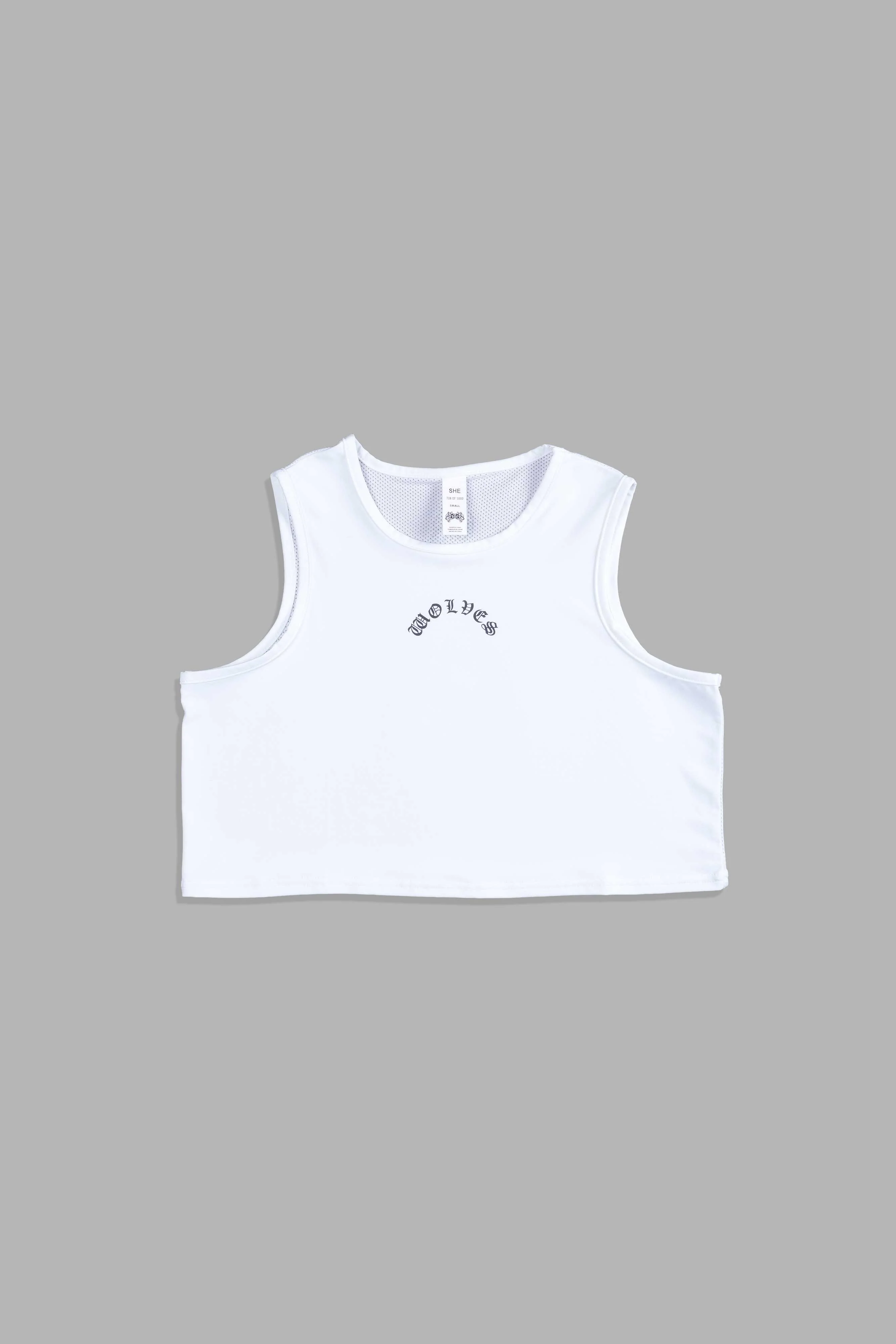Chopper She "Dry Wolf" Training Tank in White
