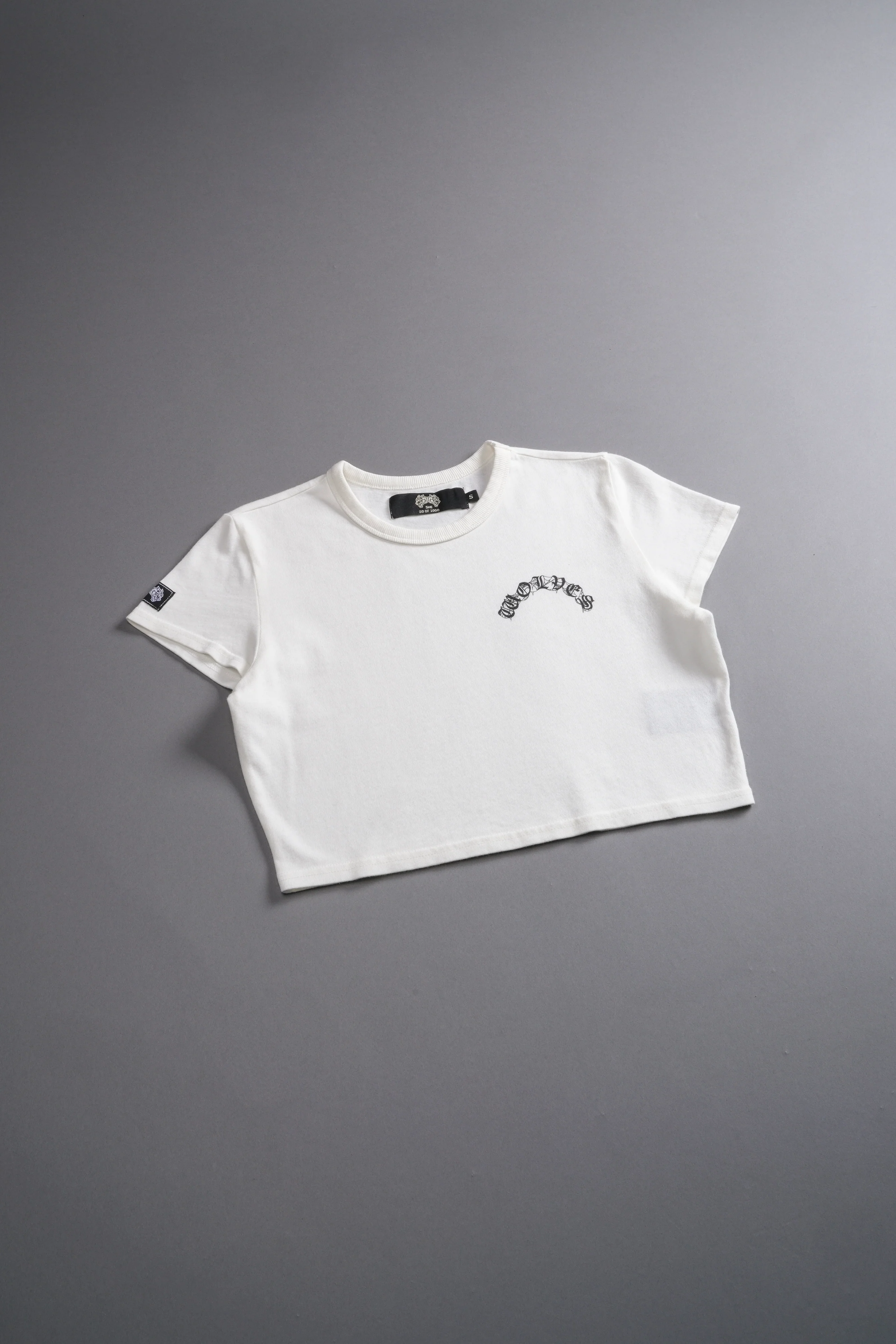 Chopper "Timeless" (Cropped) Tee in Cream - Image 10