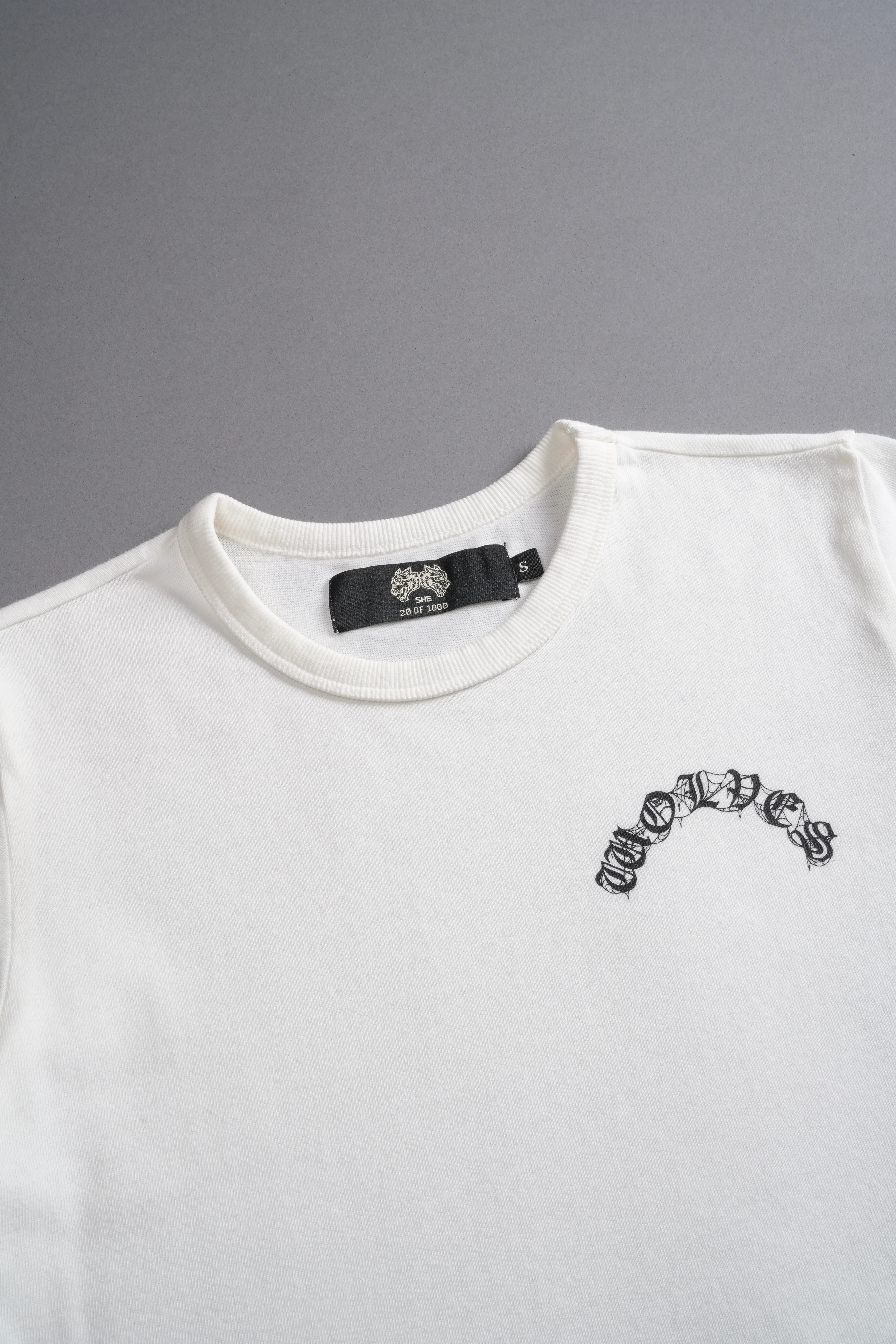 Chopper "Timeless" (Cropped) Tee in Cream - Image 8