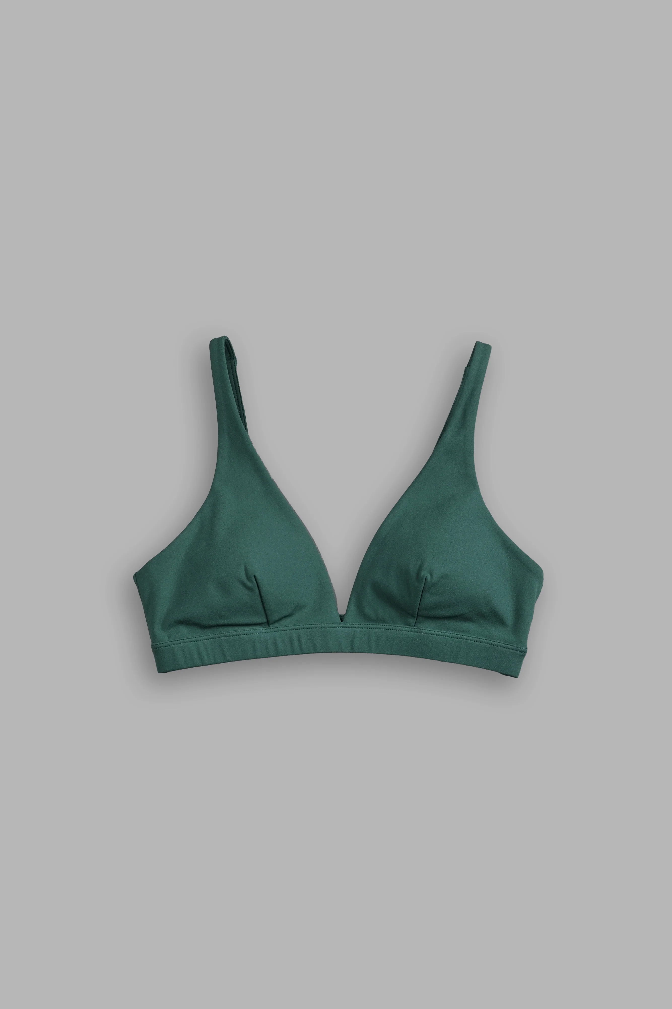 Chopper V Sports Bra in Hunter Green - Image 3
