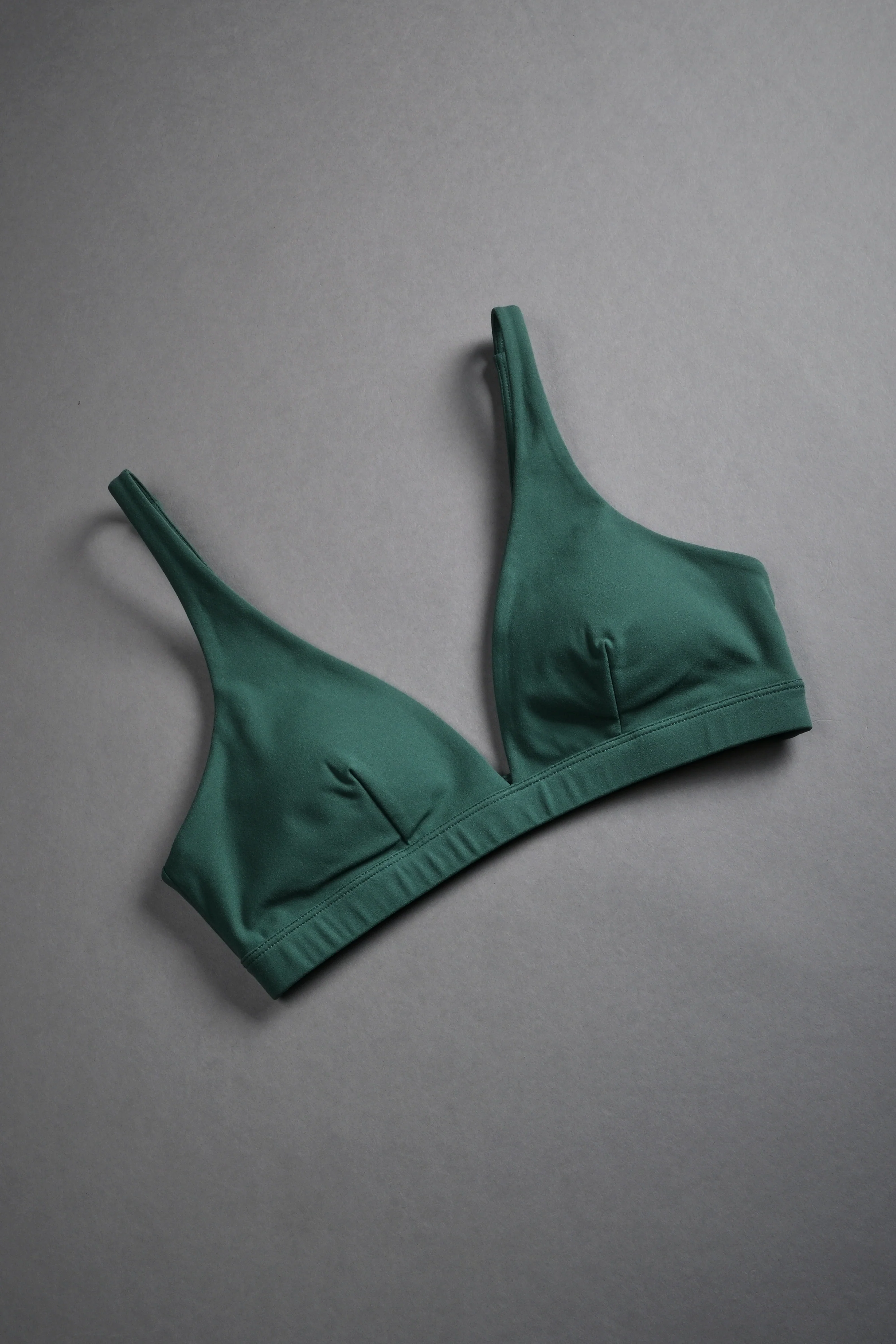 Chopper V Sports Bra in Hunter Green - Image 5