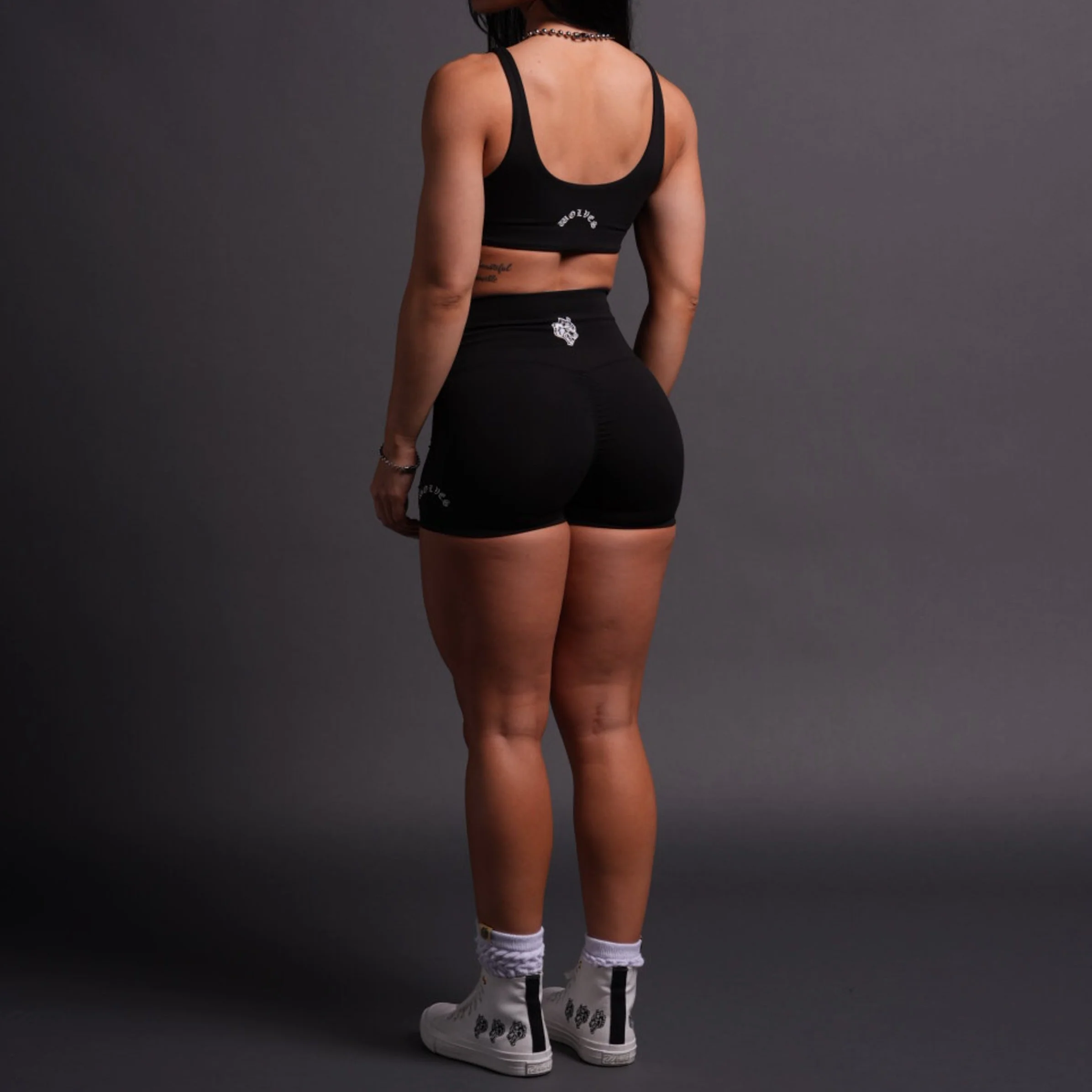 Chopper V2 "Energy" Pump Shorts in Black - Image 7
