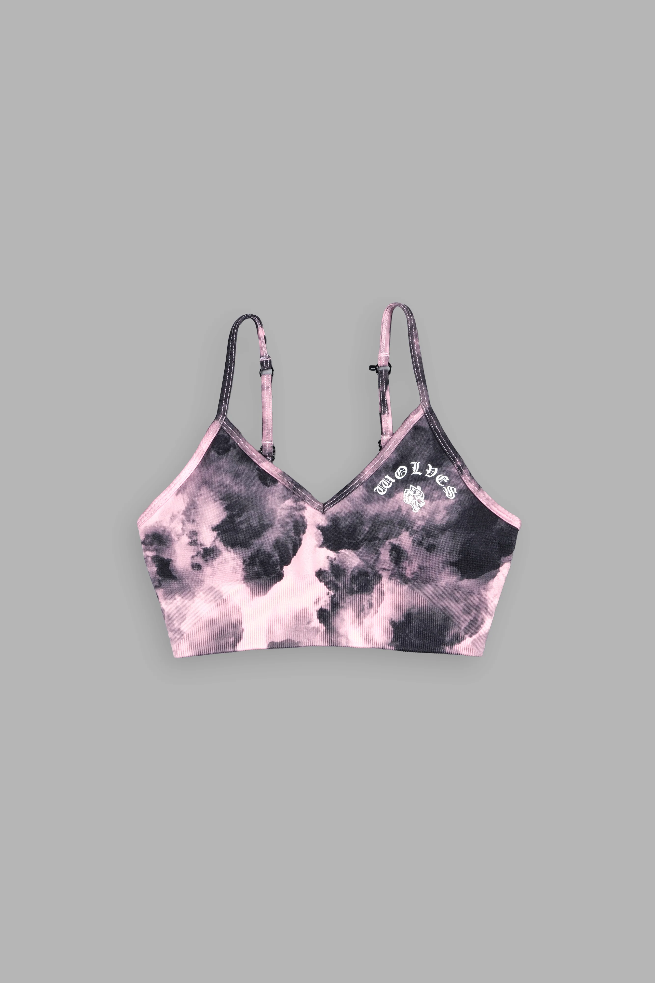 Chopper V2 "Everson Seamless" Sports Bra in Cherry Blossom Ghost Clouds - Image 3
