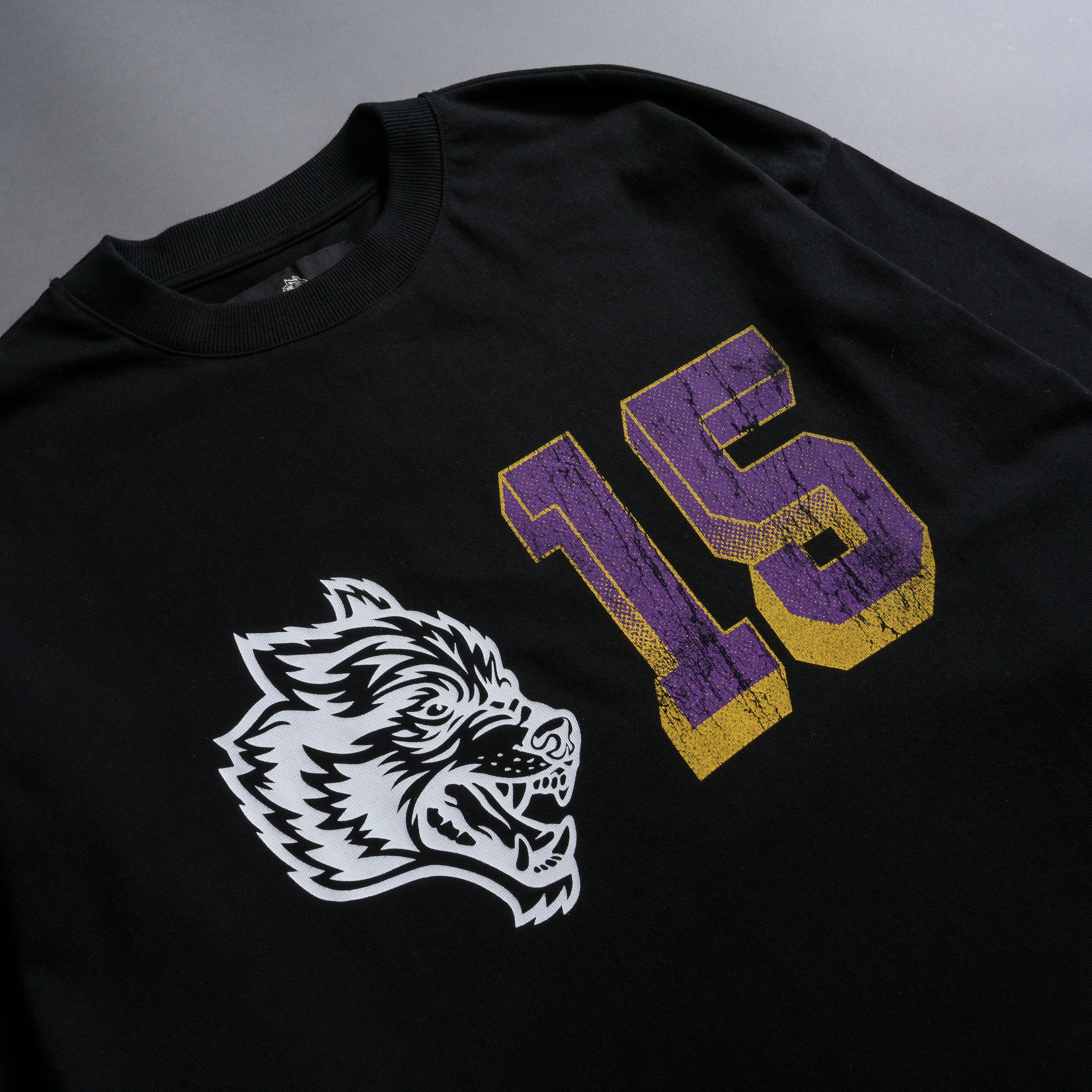City Of Angels "Premium" Oversized Tee in Black - Image 8
