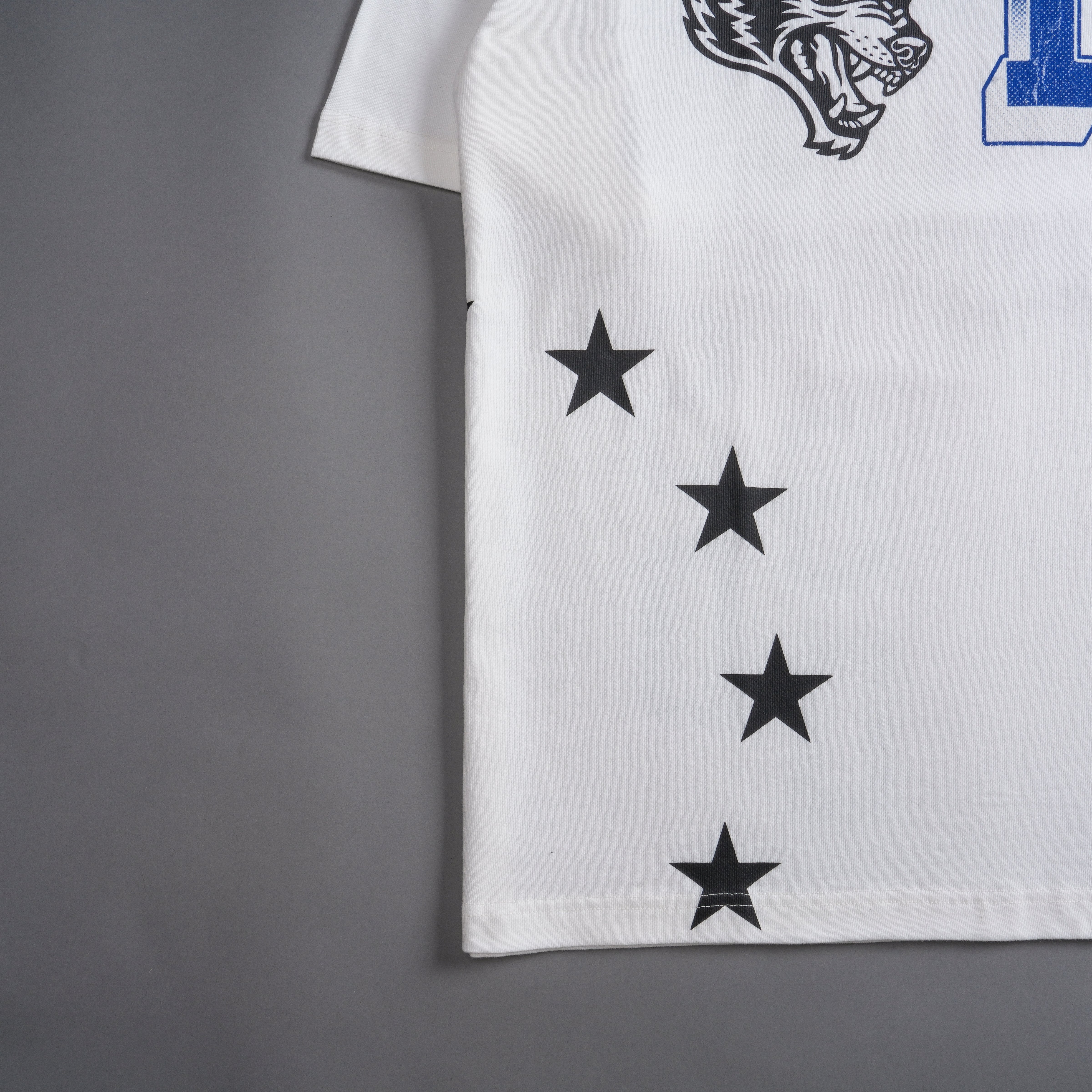 City Of Angels "Premium" Oversized Tee in Cream - Image 5