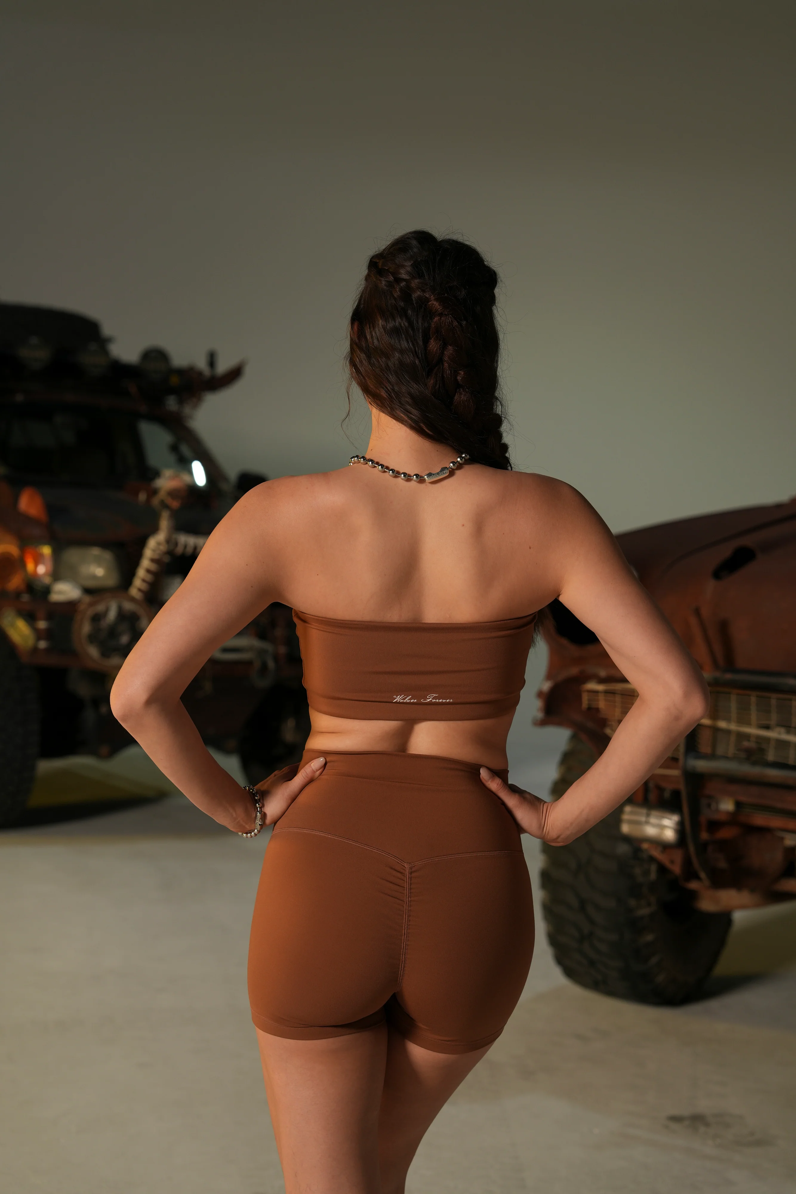 Conquer "Mia" Energy Bandeau in Norse Brown - Image 8