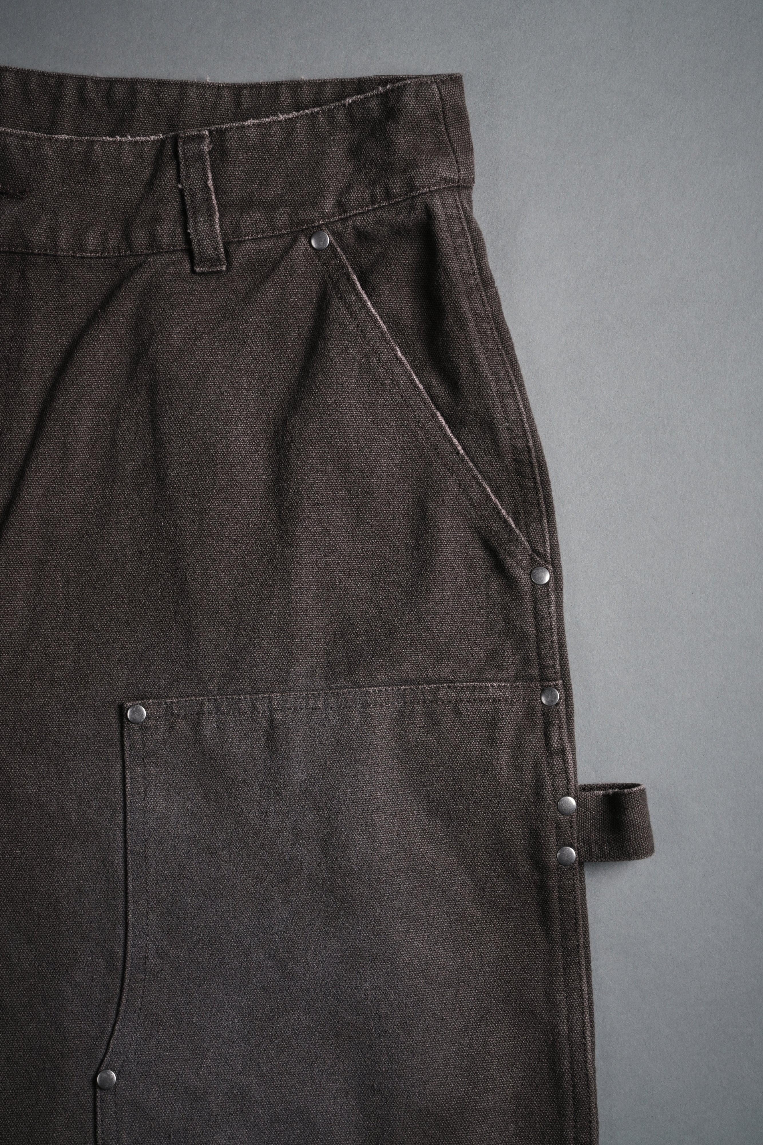 Core Chopper Raw Hem Hoffa Shorts in Darc Brown - Image 10