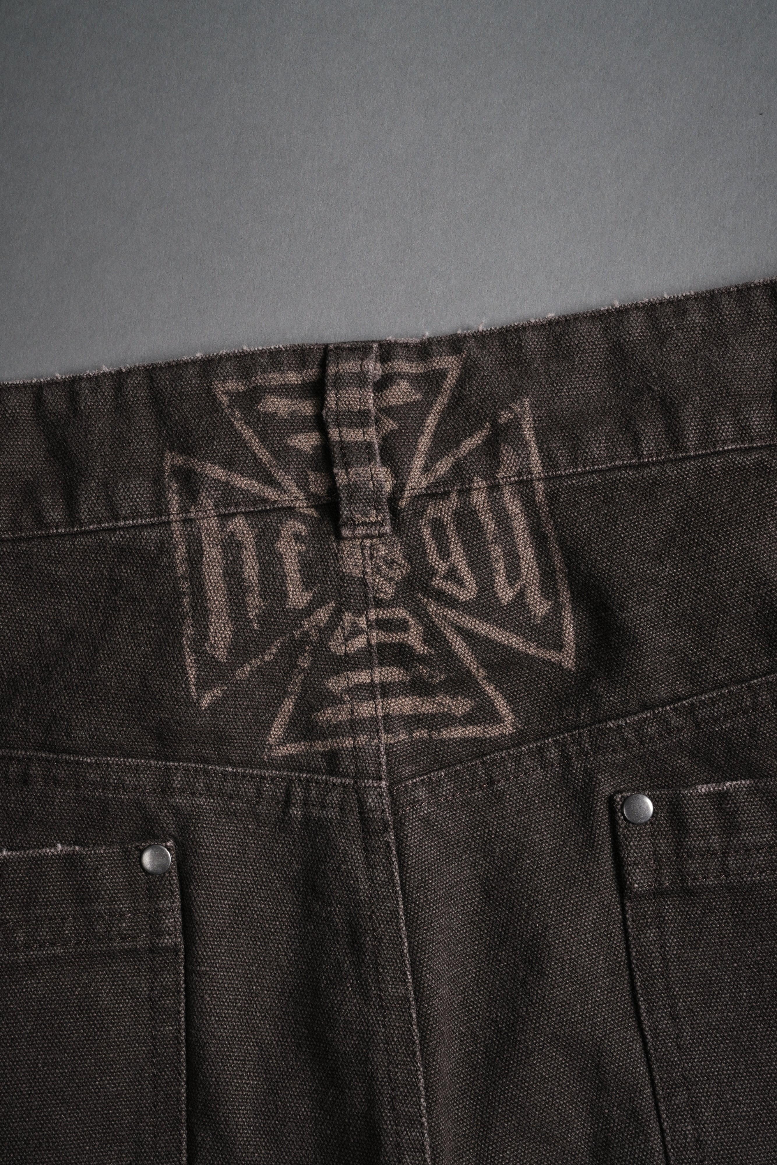 Core Chopper Raw Hem Hoffa Shorts in Darc Brown - Image 14