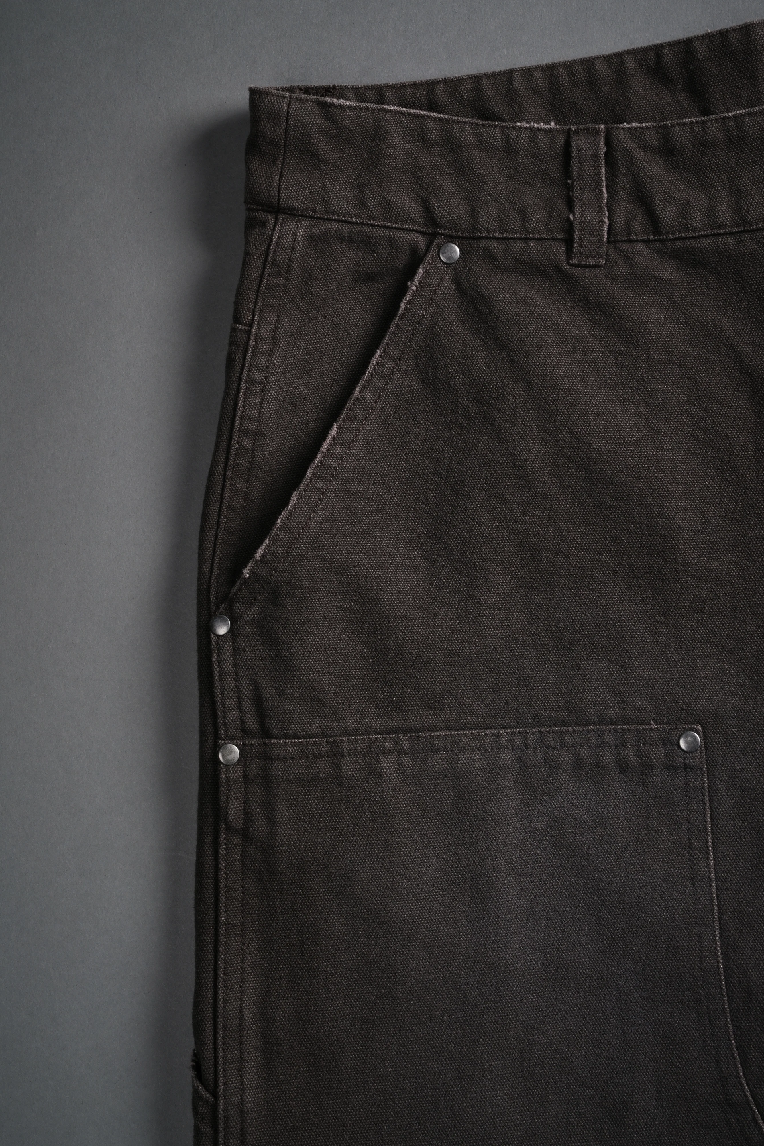 Core Chopper Raw Hem Hoffa Shorts in Darc Brown - Image 8