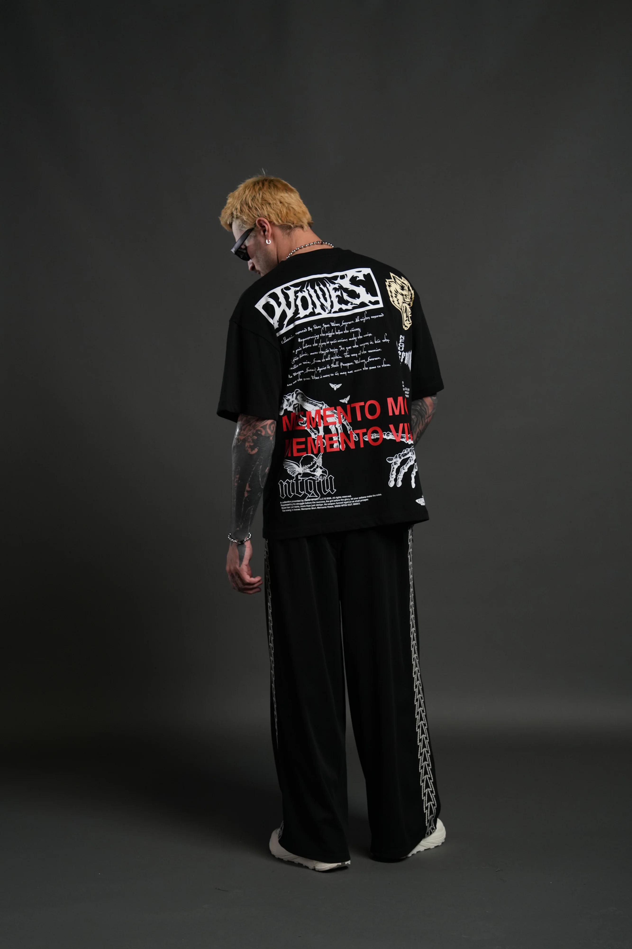 Create V2 "Premium" Oversized Tee in Black - Image 6