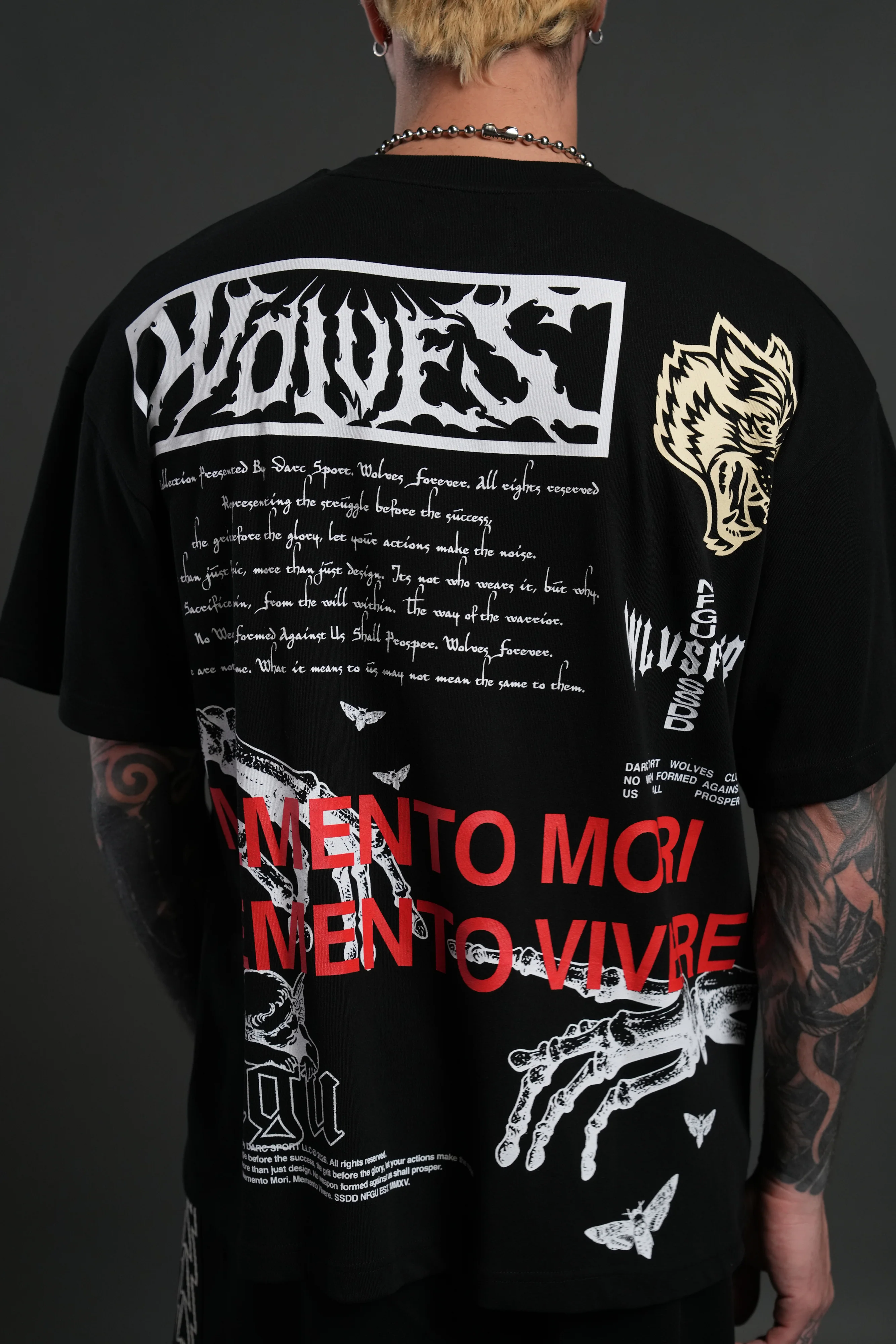 Create V2 "Premium" Oversized Tee in Black - Image 8