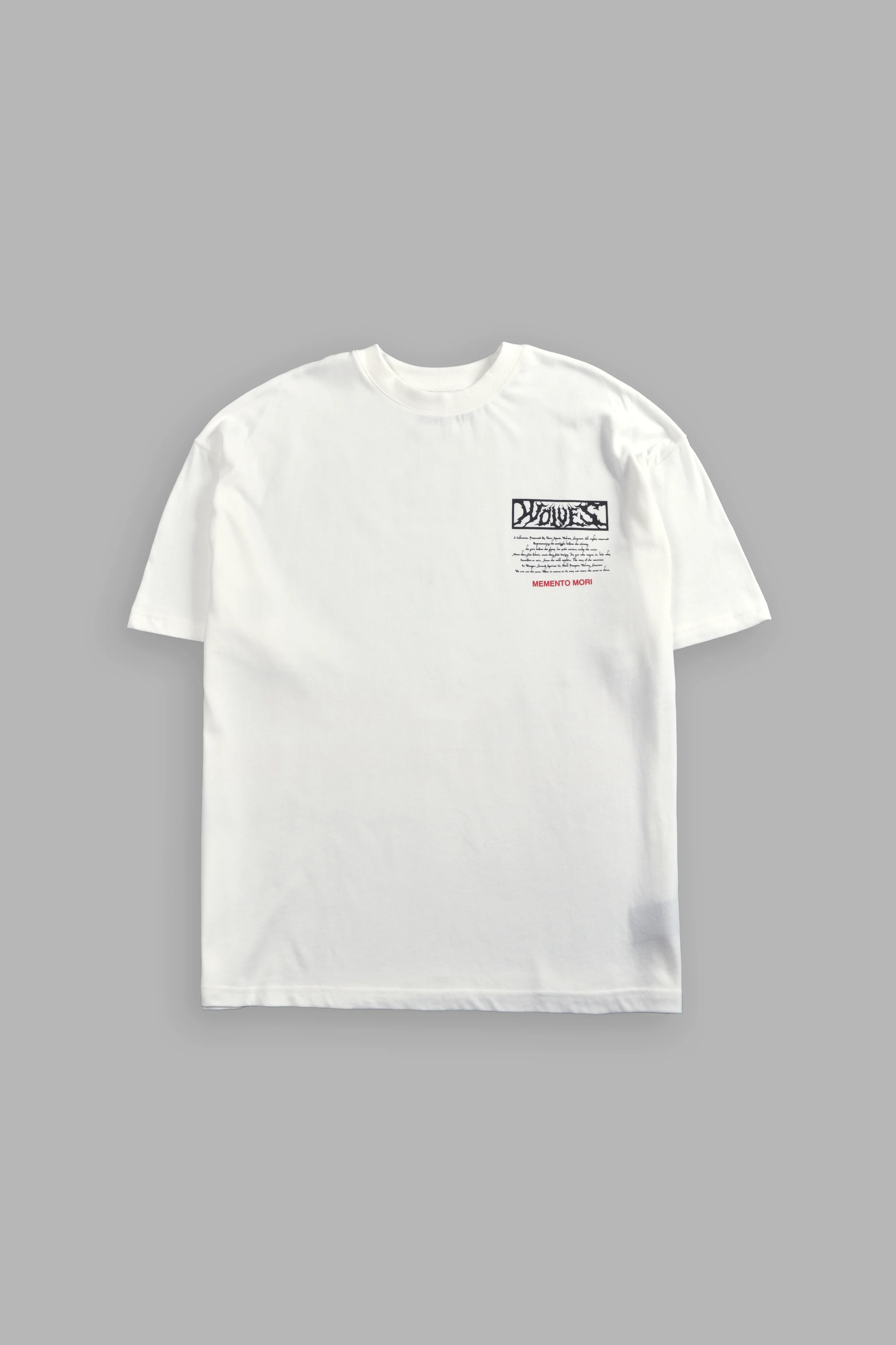 Create V2 "Premium" Oversized Tee in Cream - Image 3