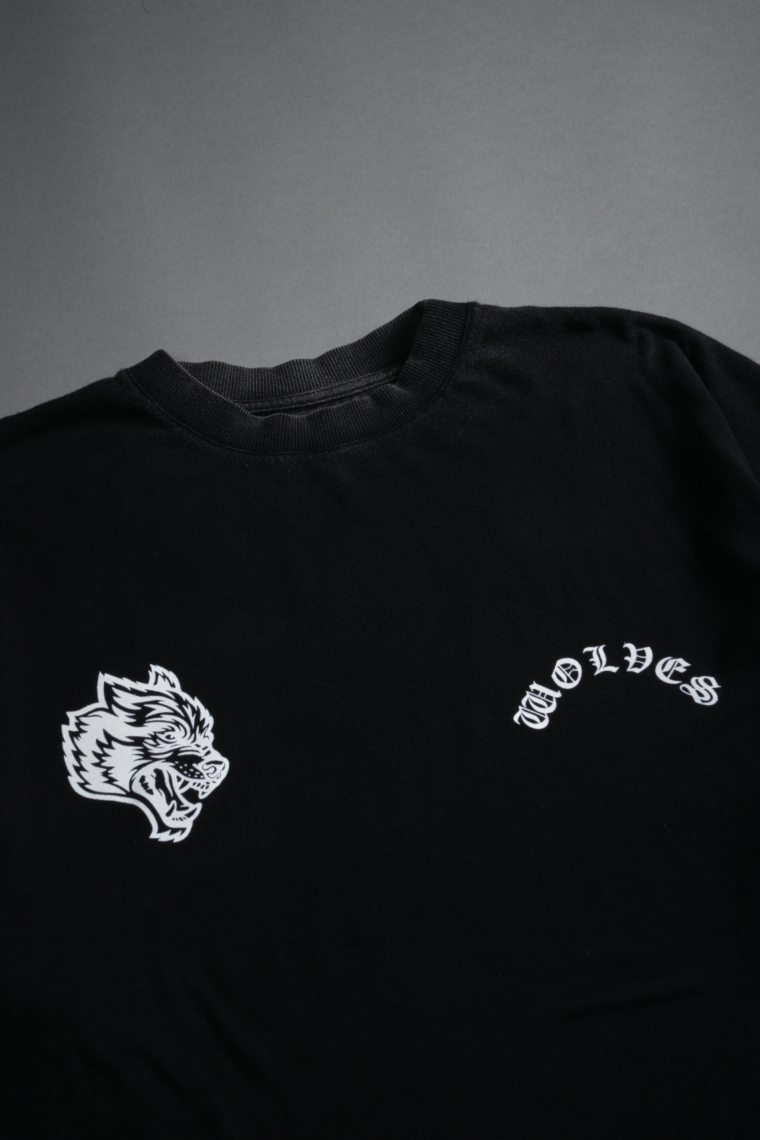 Crossed Hearts Premium Oversized Tee in Black - Image 9