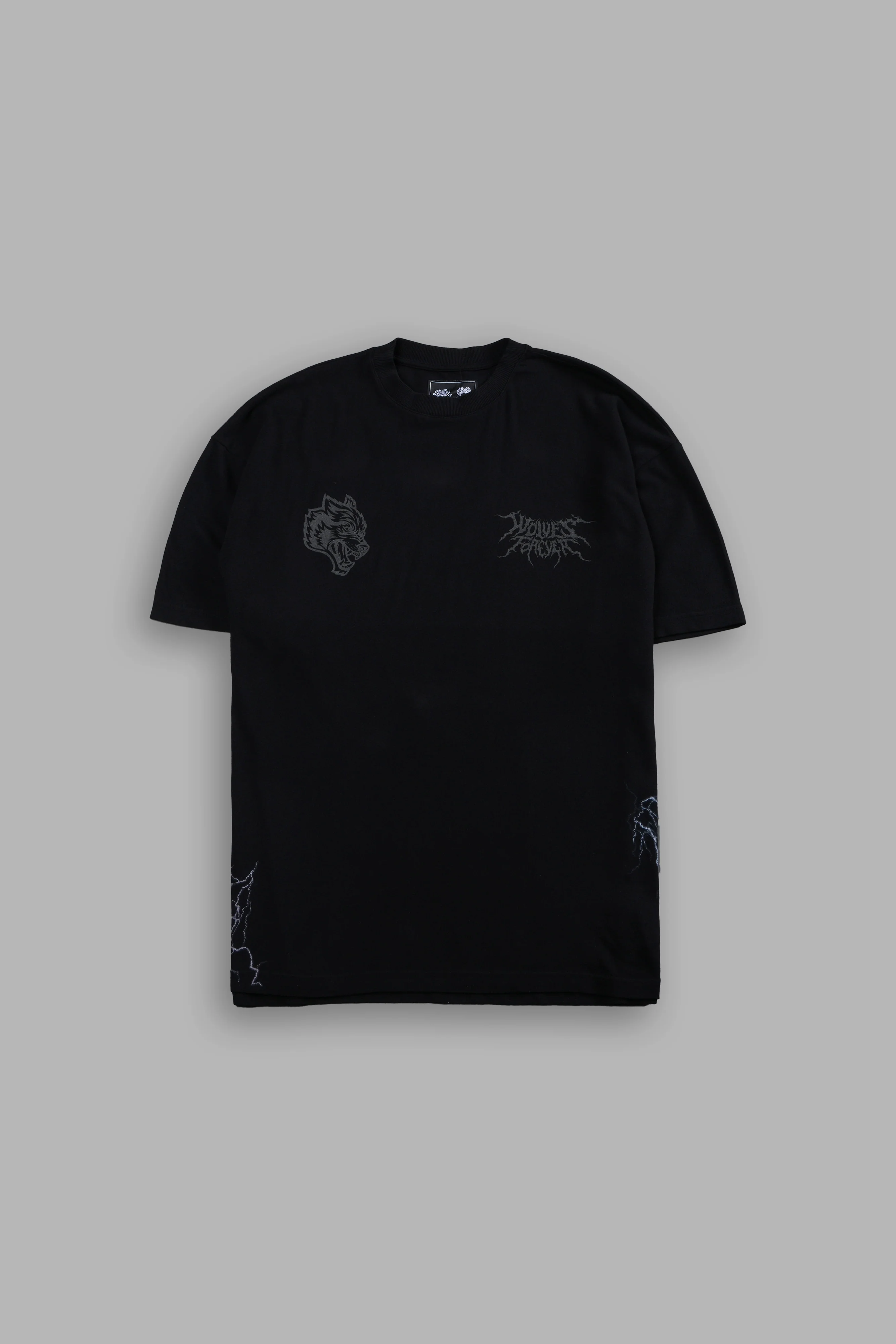 Darc Akuma "Side By Side" Series Premium Oversized Tee in Black - Image 3