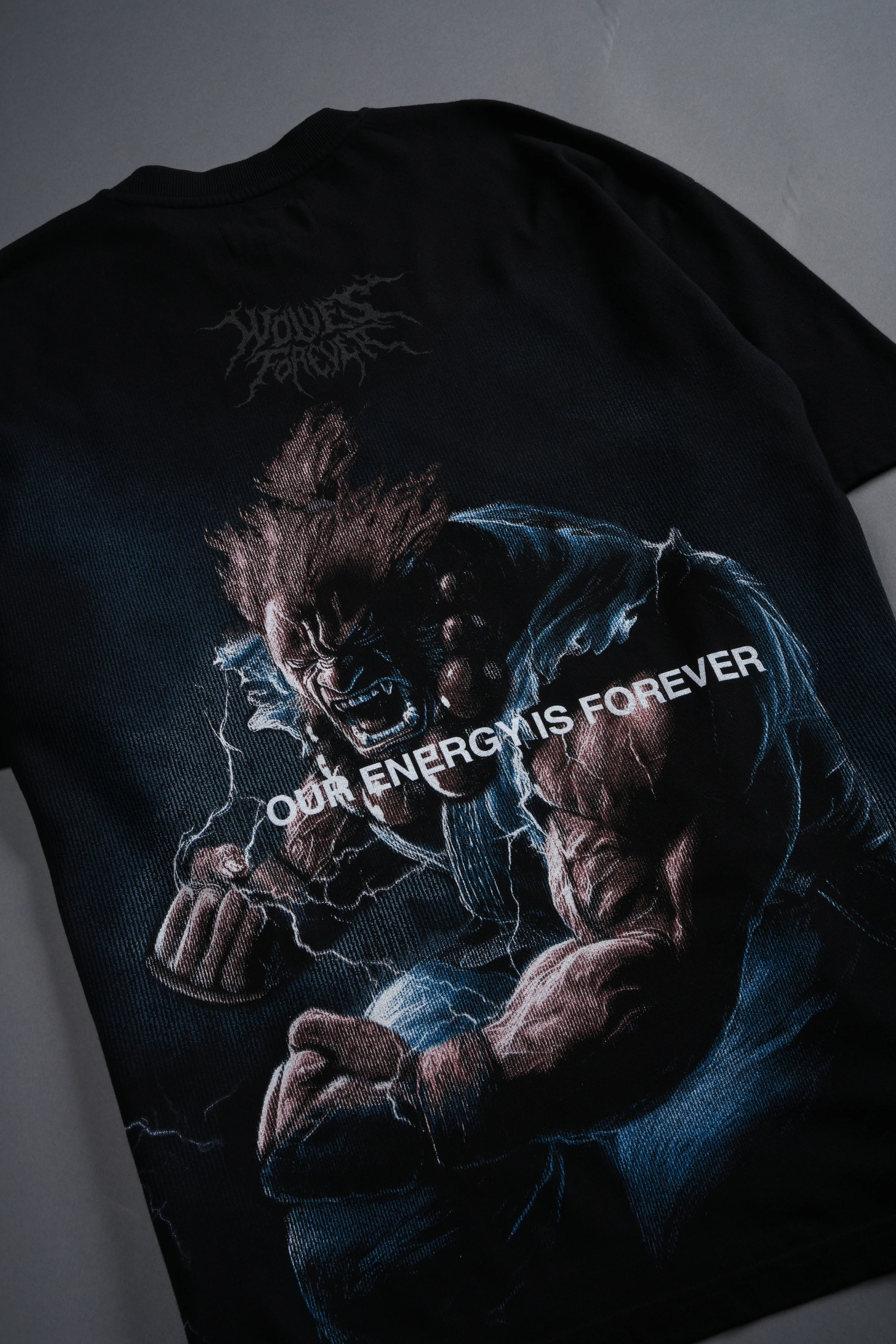 Darc Akuma "Side By Side" Series Premium Oversized Tee in Black - Image 7